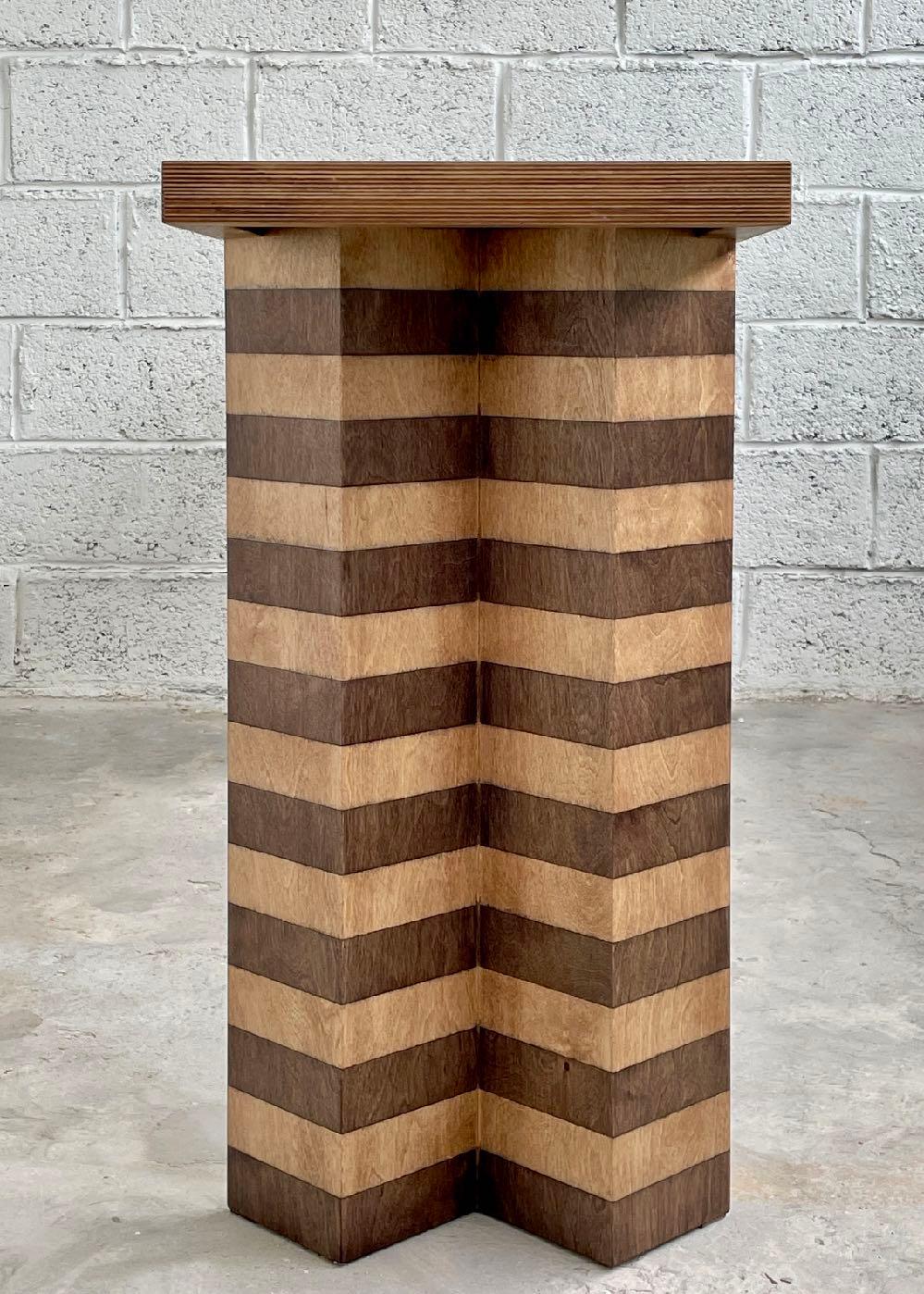 Post-Modern Striped Console Table by Goons