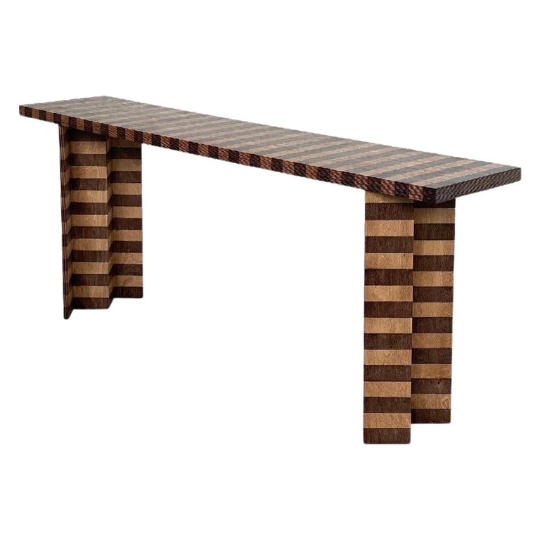Striped Console Table by Goons For Sale at 1stDibs