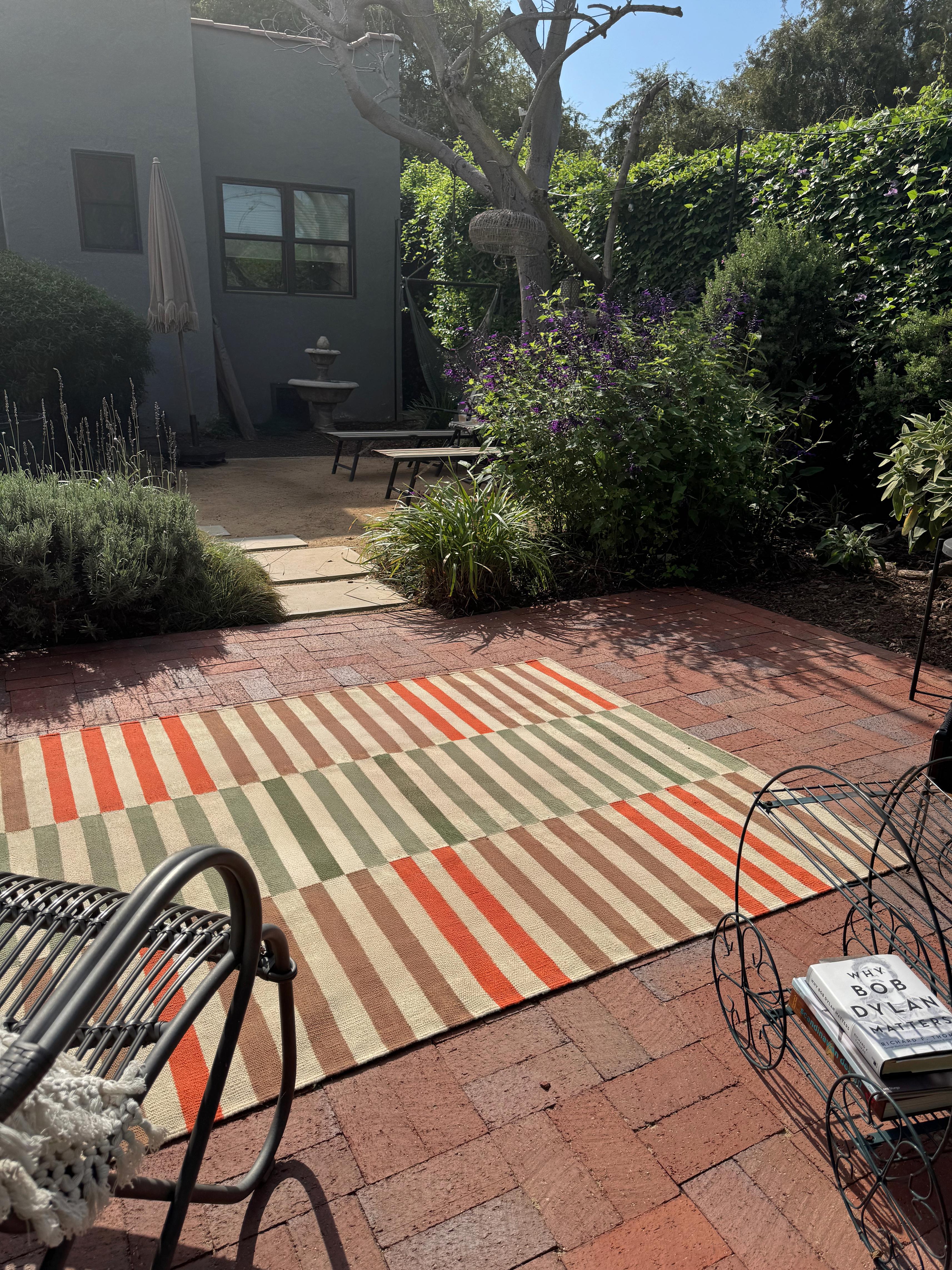 Lana Kilim a righe Contemporary Studio Marmi Anatolia 1 in vendita