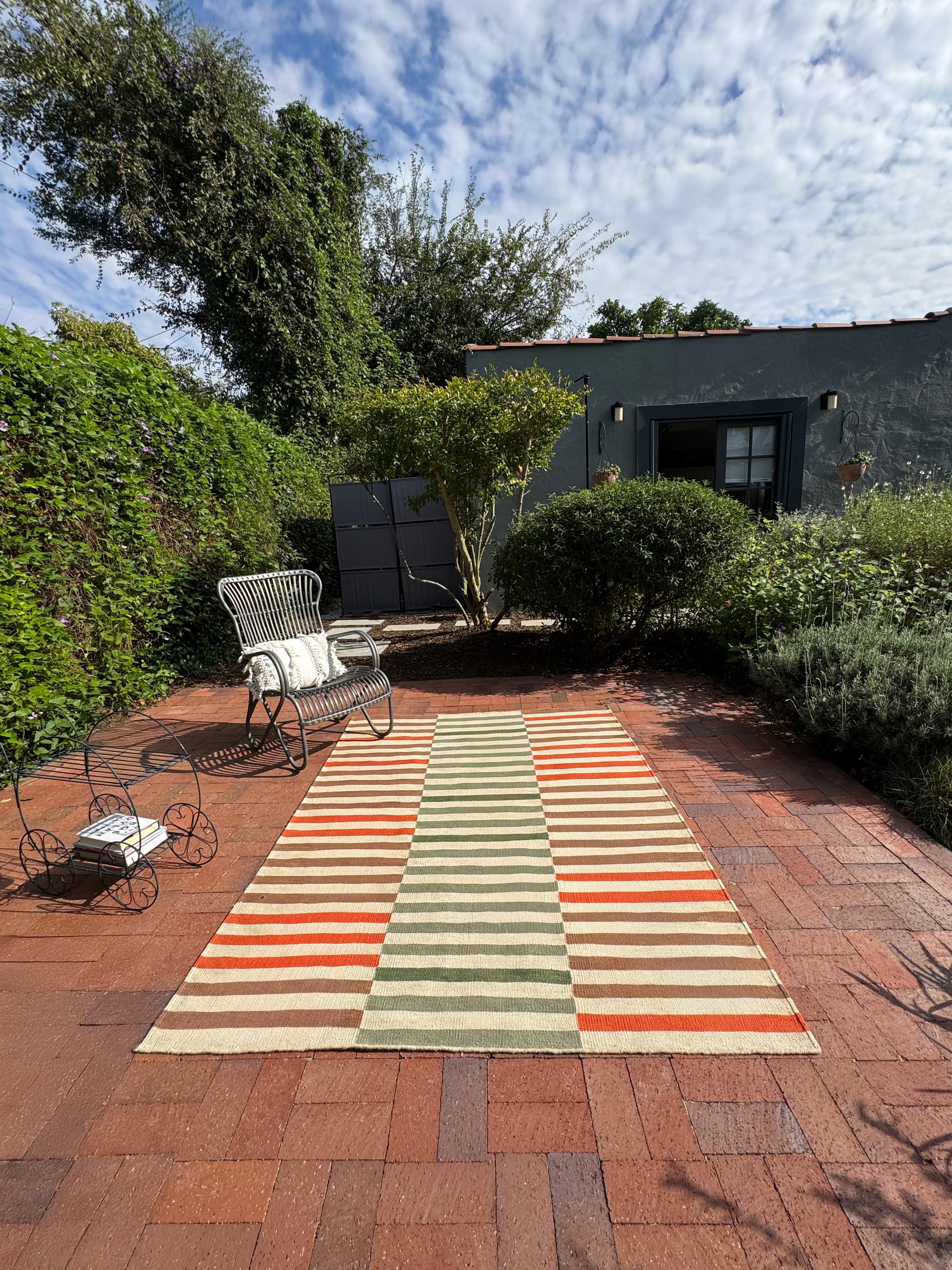 XXI secolo e contemporaneo Kilim a righe Contemporary Studio Marmi Anatolia 1 in vendita