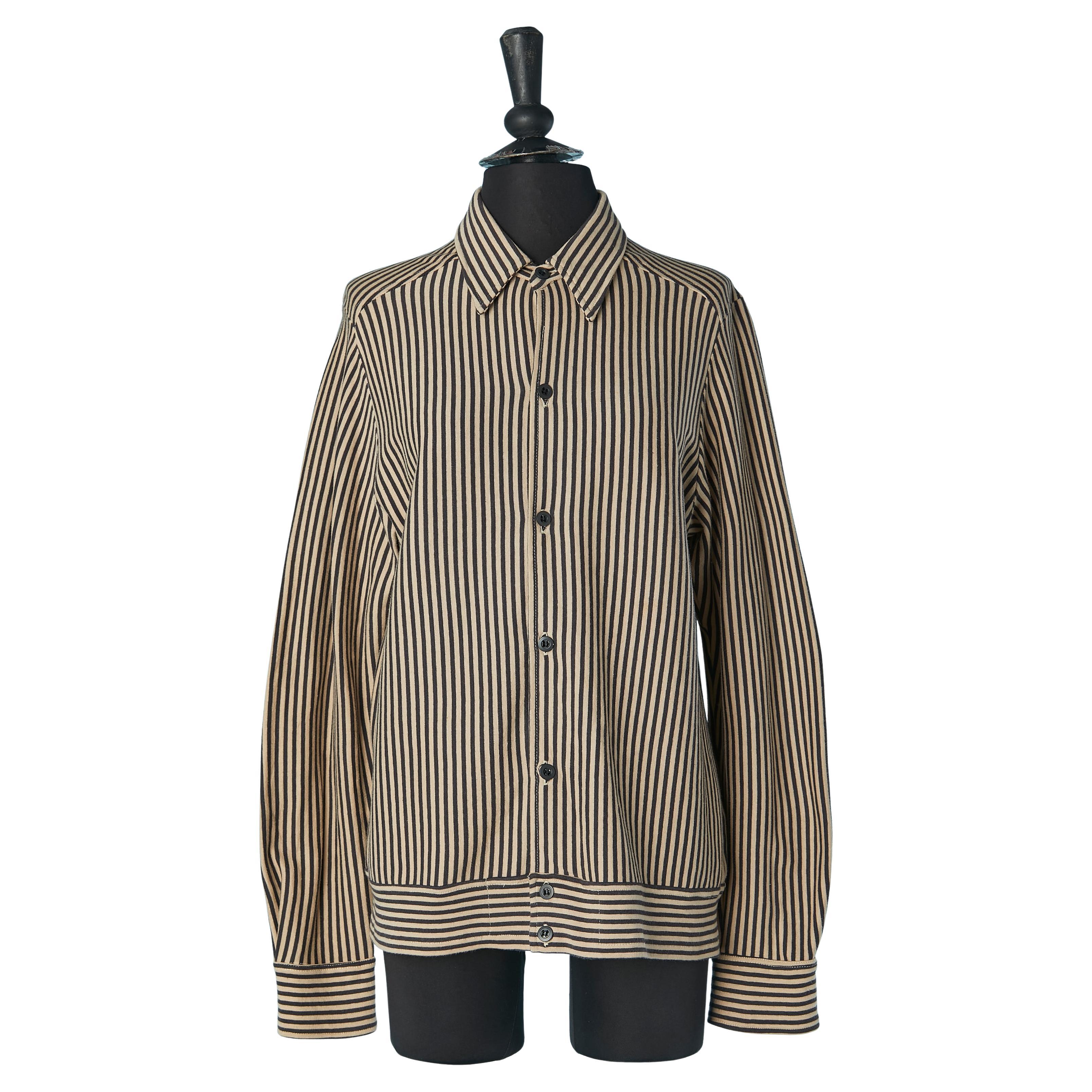 Striped cotton jersey shirt RYKIEL Homme For Sale