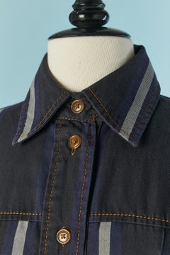 Striped cotton shirt dress RED LABEL by VIVIENNE WESTWOOD