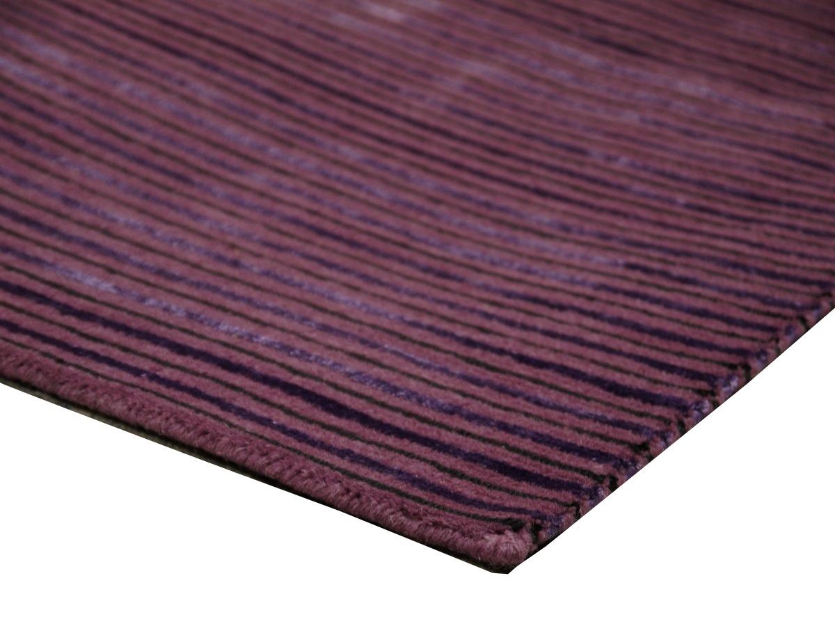Gestreifter Teppich mit Schleifenschliff von Djoharian Design Moderne zeitgenössische Kunst Handgeknüpft im Angebot 3