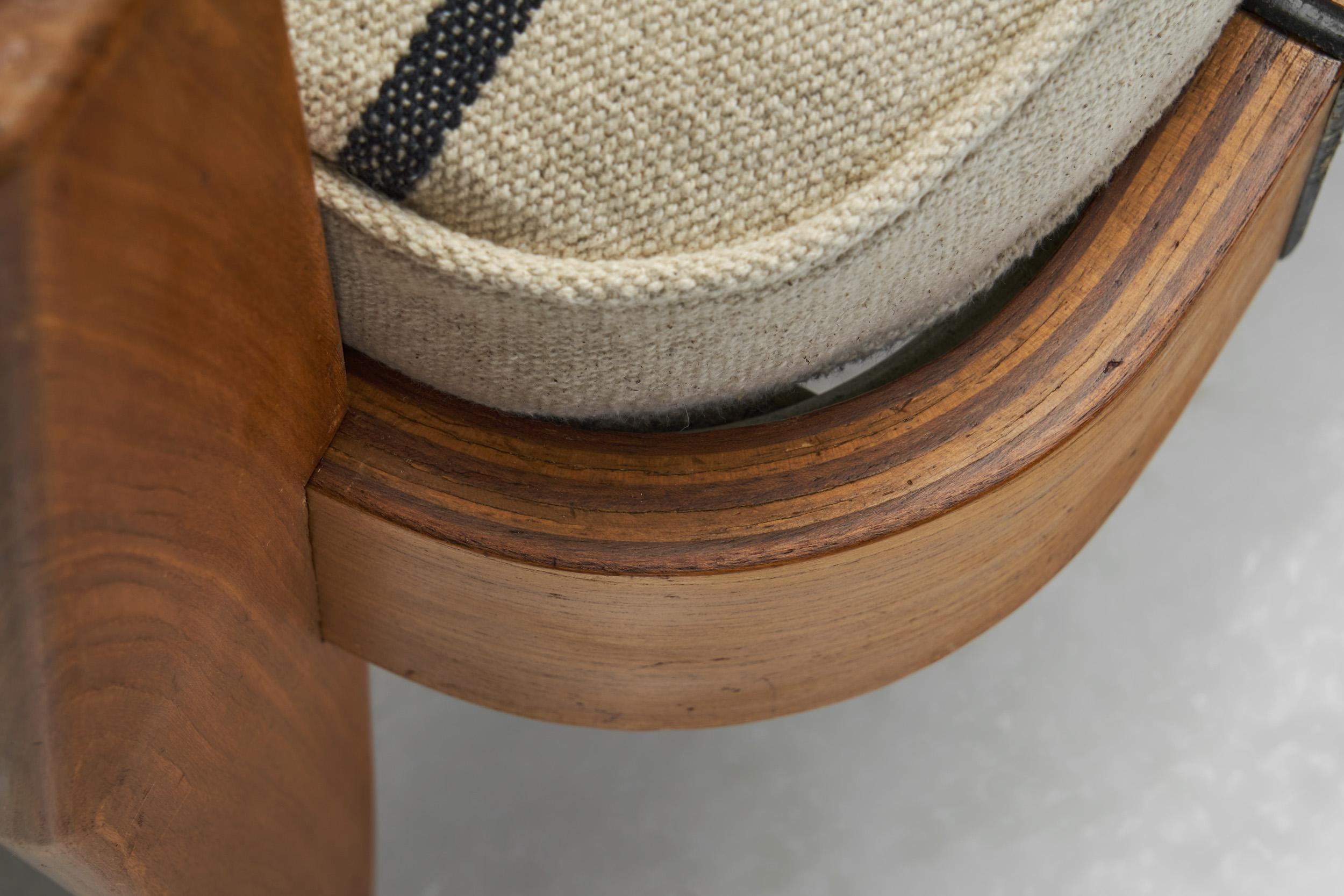 Striped Daybed by Franco Campo and Carlo Graffi for Home Torino, Italy 1960s For Sale 9