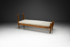 Striped Daybed by Franco Campo and Carlo Graffi for Home Torino, Italy 1960s