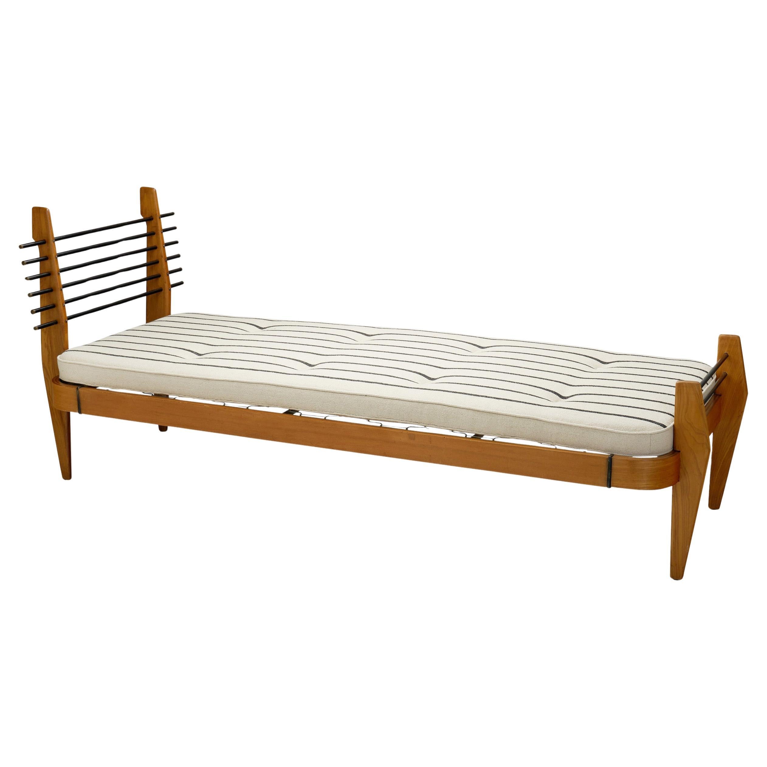 Letto da giorno a righe di Franco Campo & Carlo Graffi per Home Torino, Italia 1960s