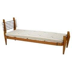 Letto da giorno a righe di Franco Campo & Carlo Graffi per Home Torino, Italia 1960s