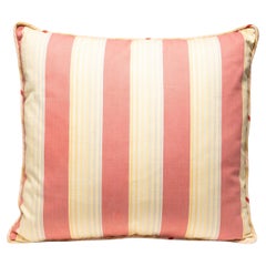 Striped French Ticking Throw Pillow
