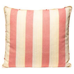 Striped French Ticking Throw Pillow