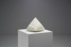 Striped Geometric Accent Pillow