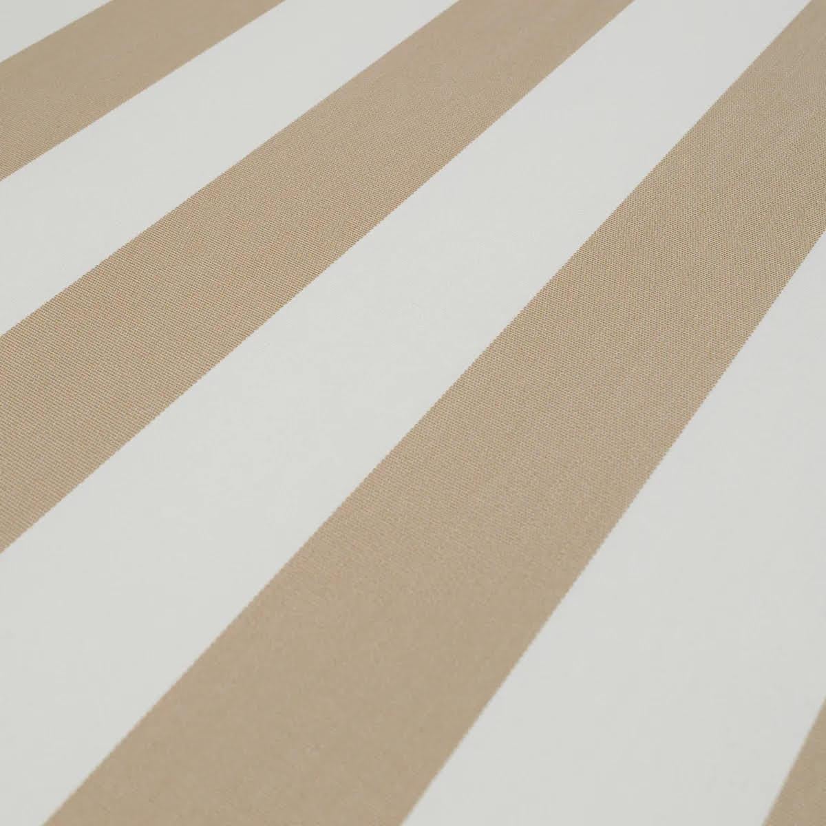 Canapé d'extérieur Striped, finition blanc mat, beige. en vente 3