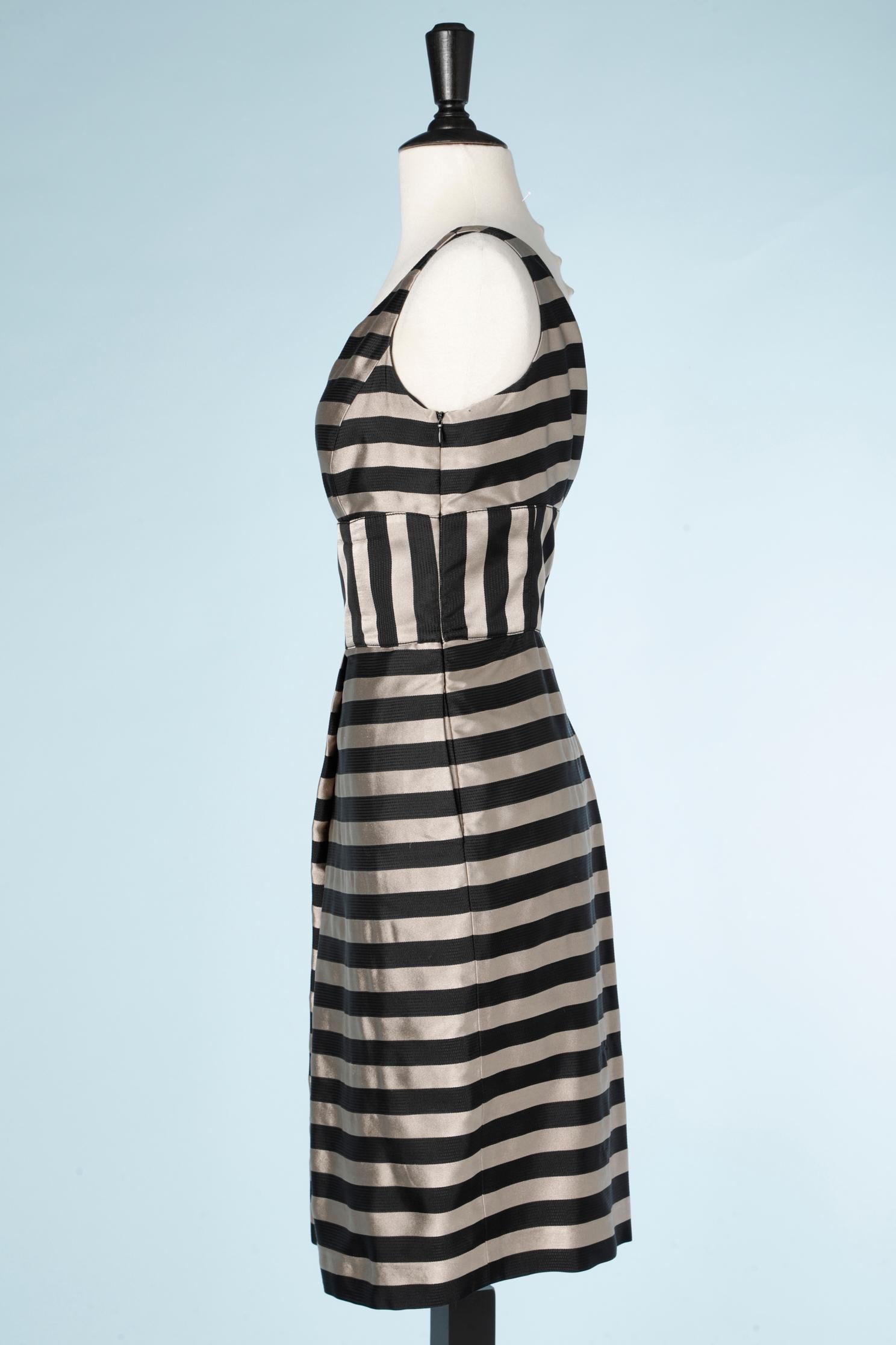 Striped silk ensemble Armani Collezioni  For Sale 6