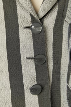 Striped single breasted jacket Giorgio Armani