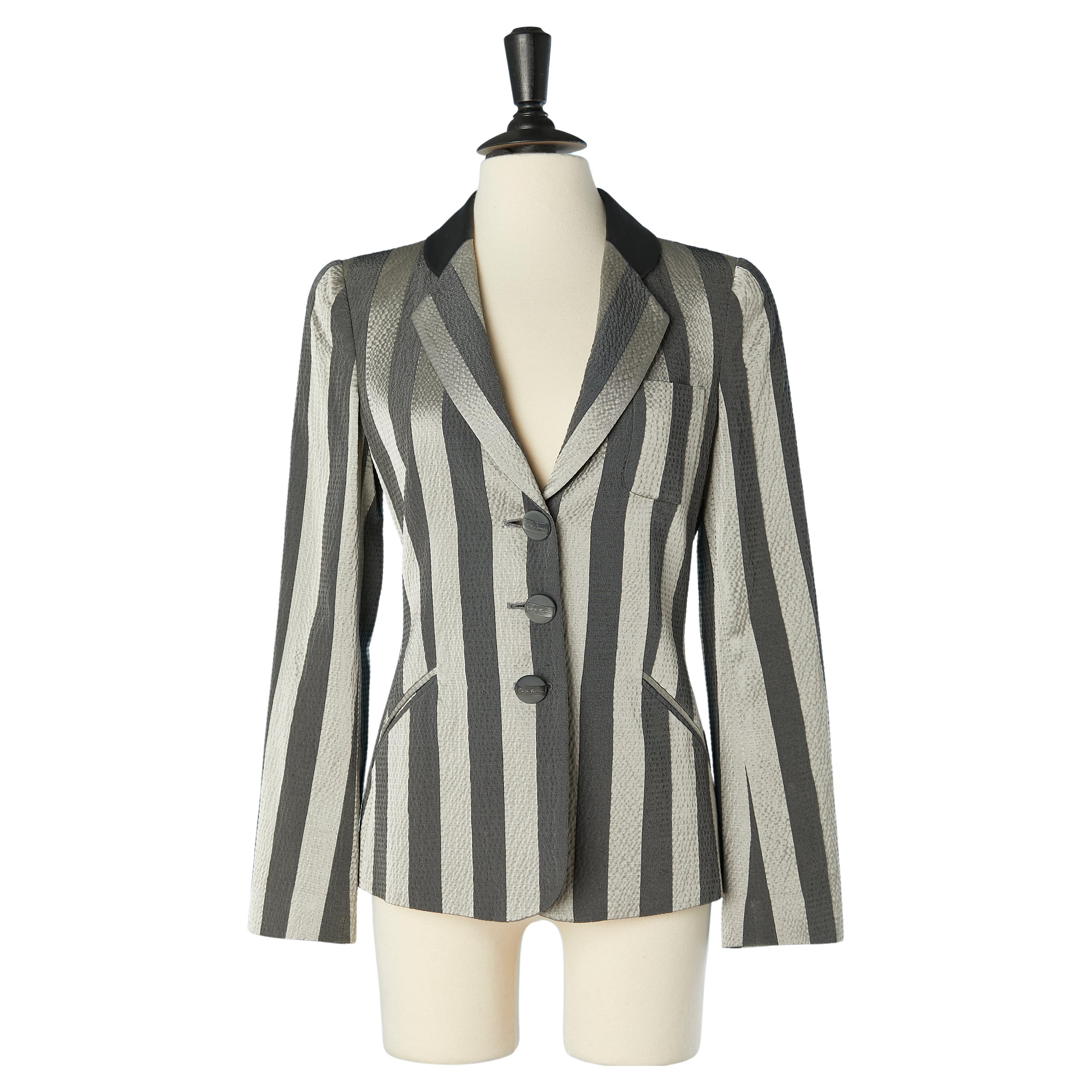 Striped single breasted jacket Giorgio Armani  For Sale