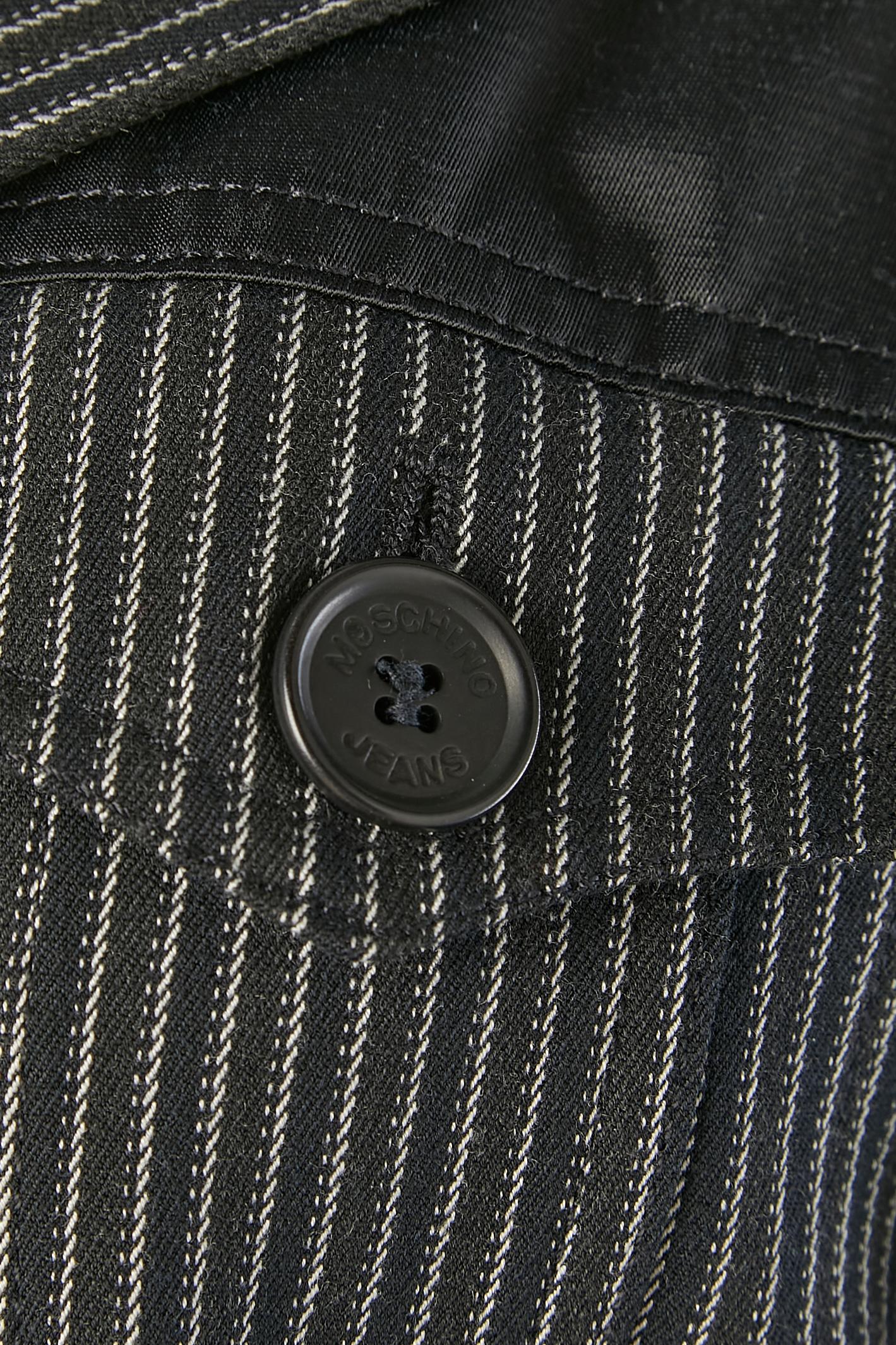 Combinaison jupe rayée avec empiècement noir Moschino Jeans  Pour femmes en vente
