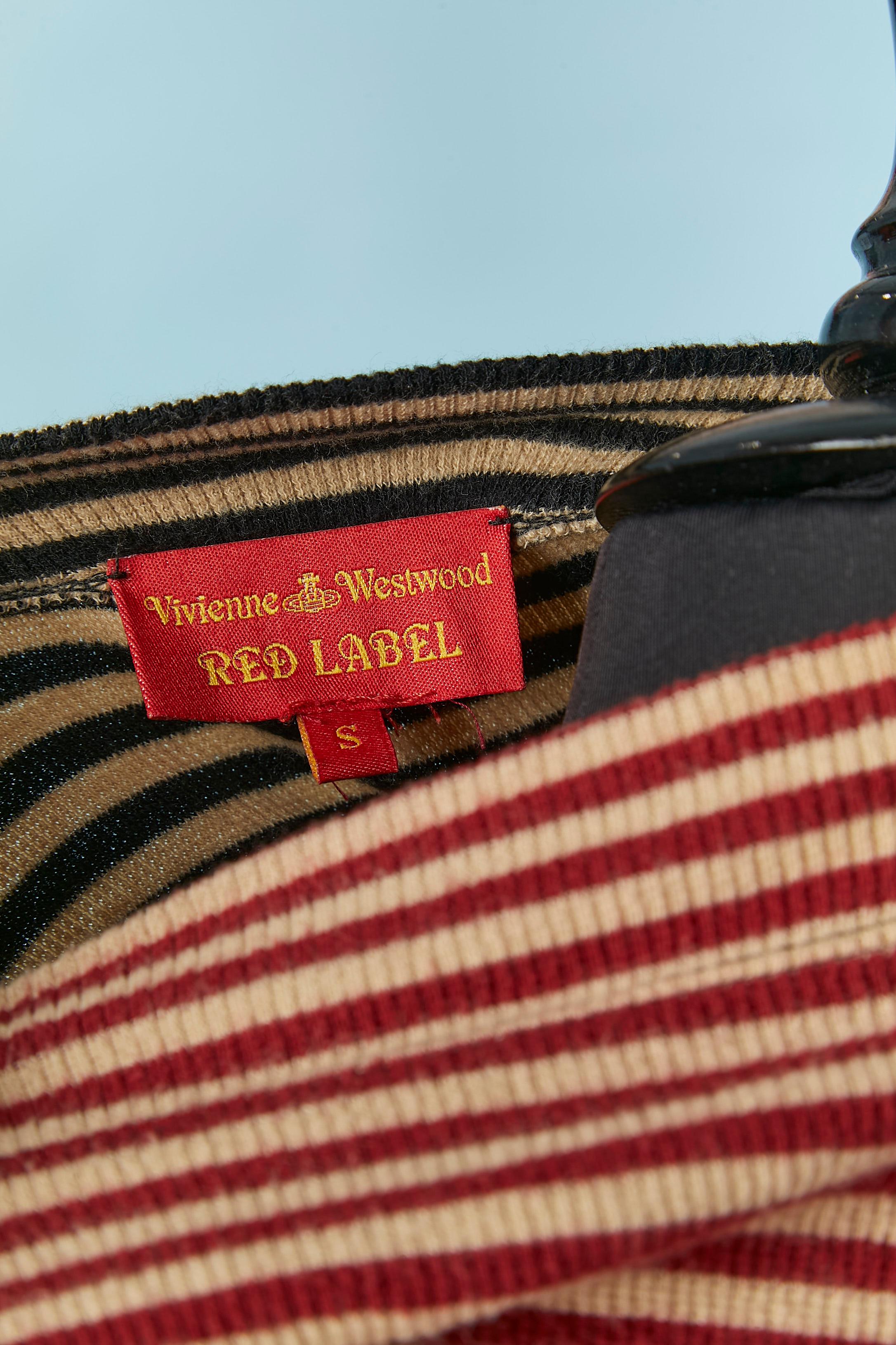 Gestreifter Pullover RED LABEL by VIVIENNE WESTWOOD im Angebot 2