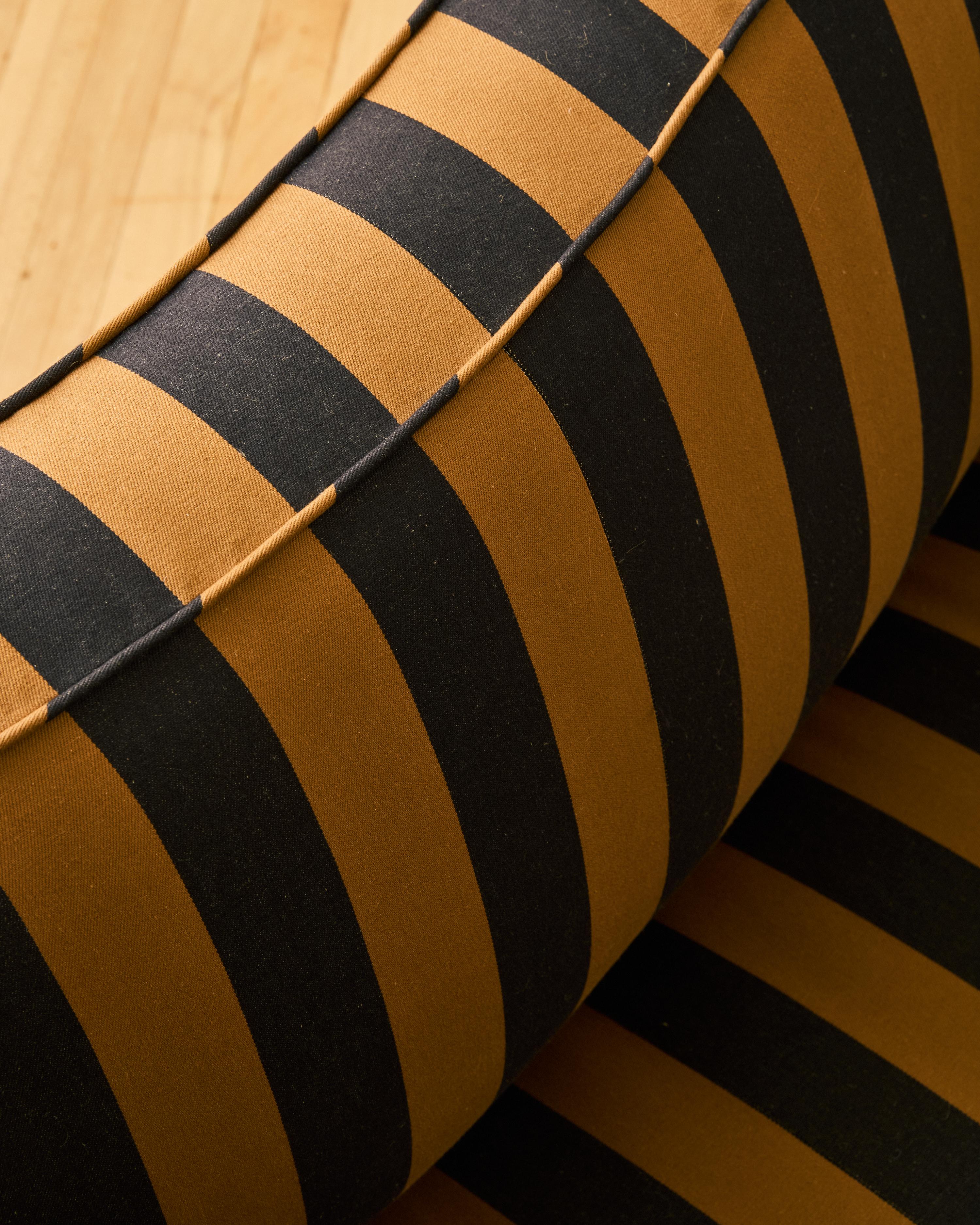 Canapé Striped Wave C.C. 1960 en vente 8