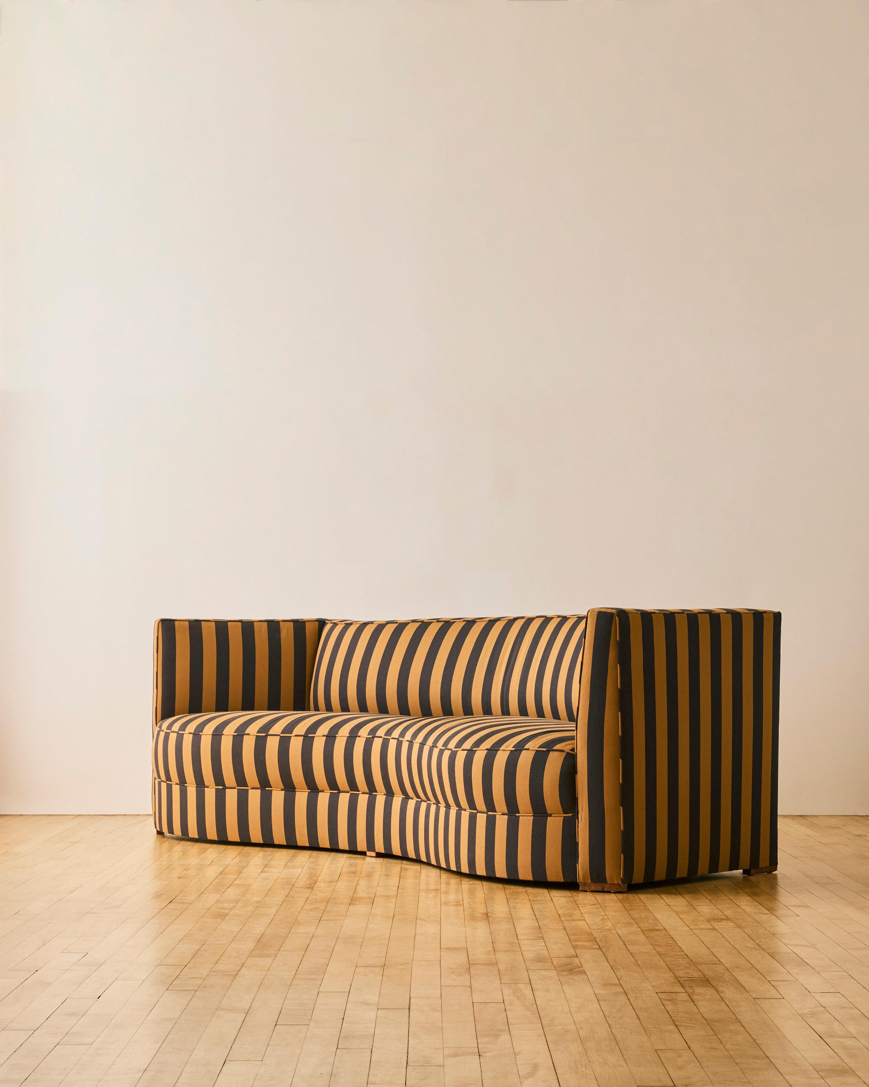 Canapé Striped Wave C.C. 1960 en vente 1