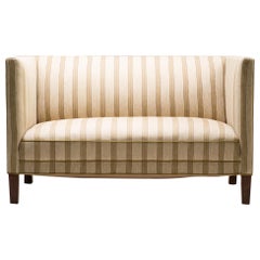 Striped Wool Sofa by Fritz Hansen