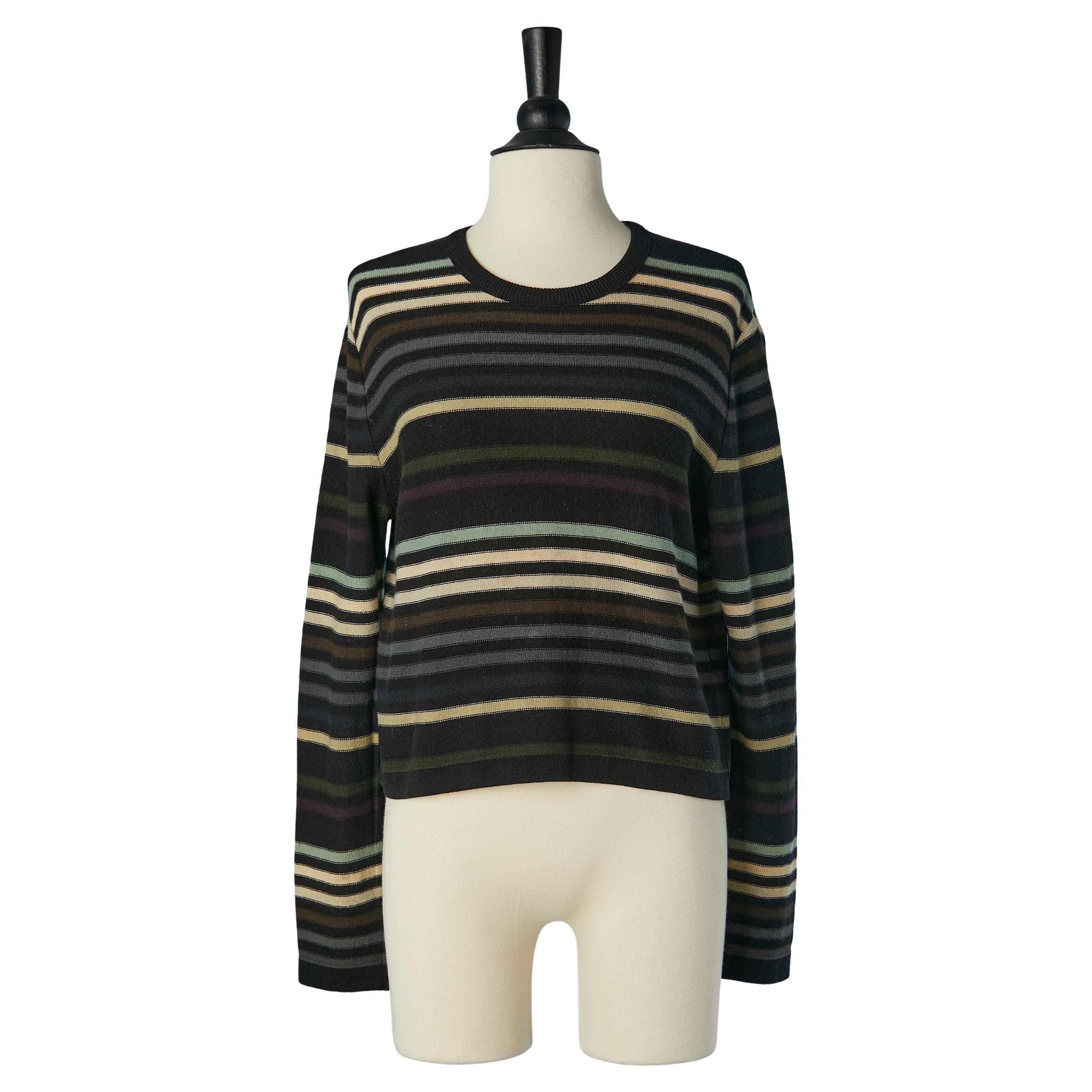 Striped wool sweater Sonia Rykiel For Sale