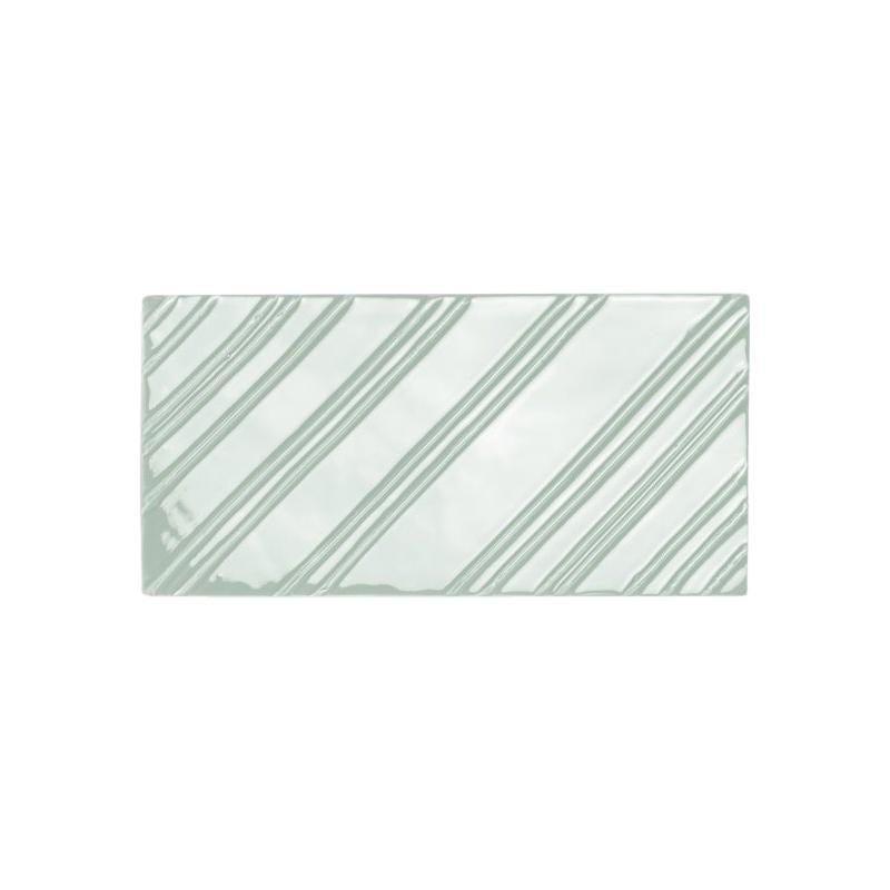 Stripes Ceramic Tile Hand Painted Colors For Sale