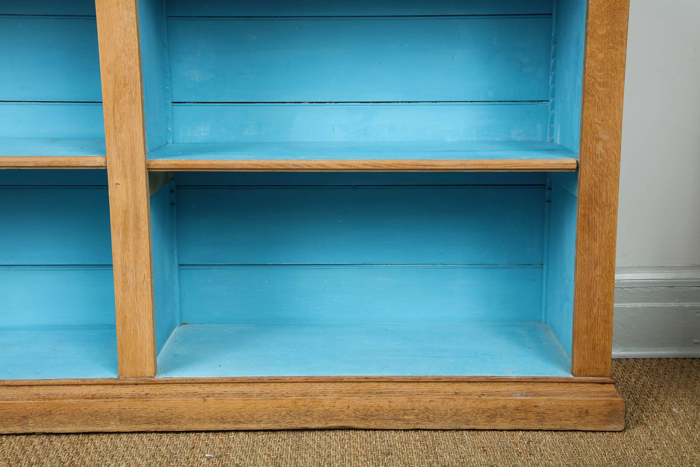 Stripped Oak Reform Movement Bookcase 6