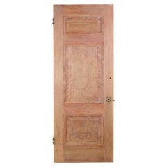 Stripped Walnut 3 Panel Door
