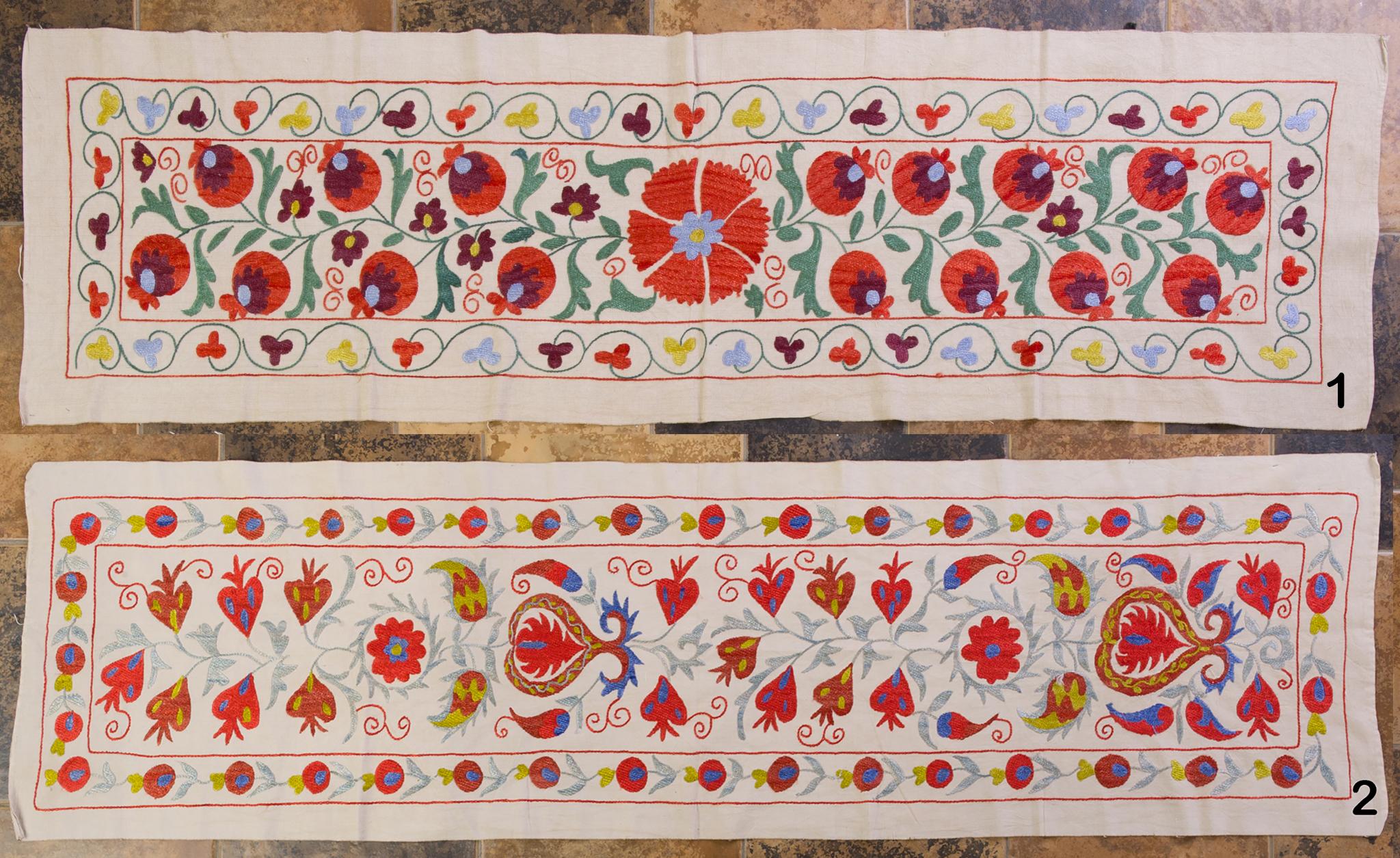 Strisce di tessuto orientale 
