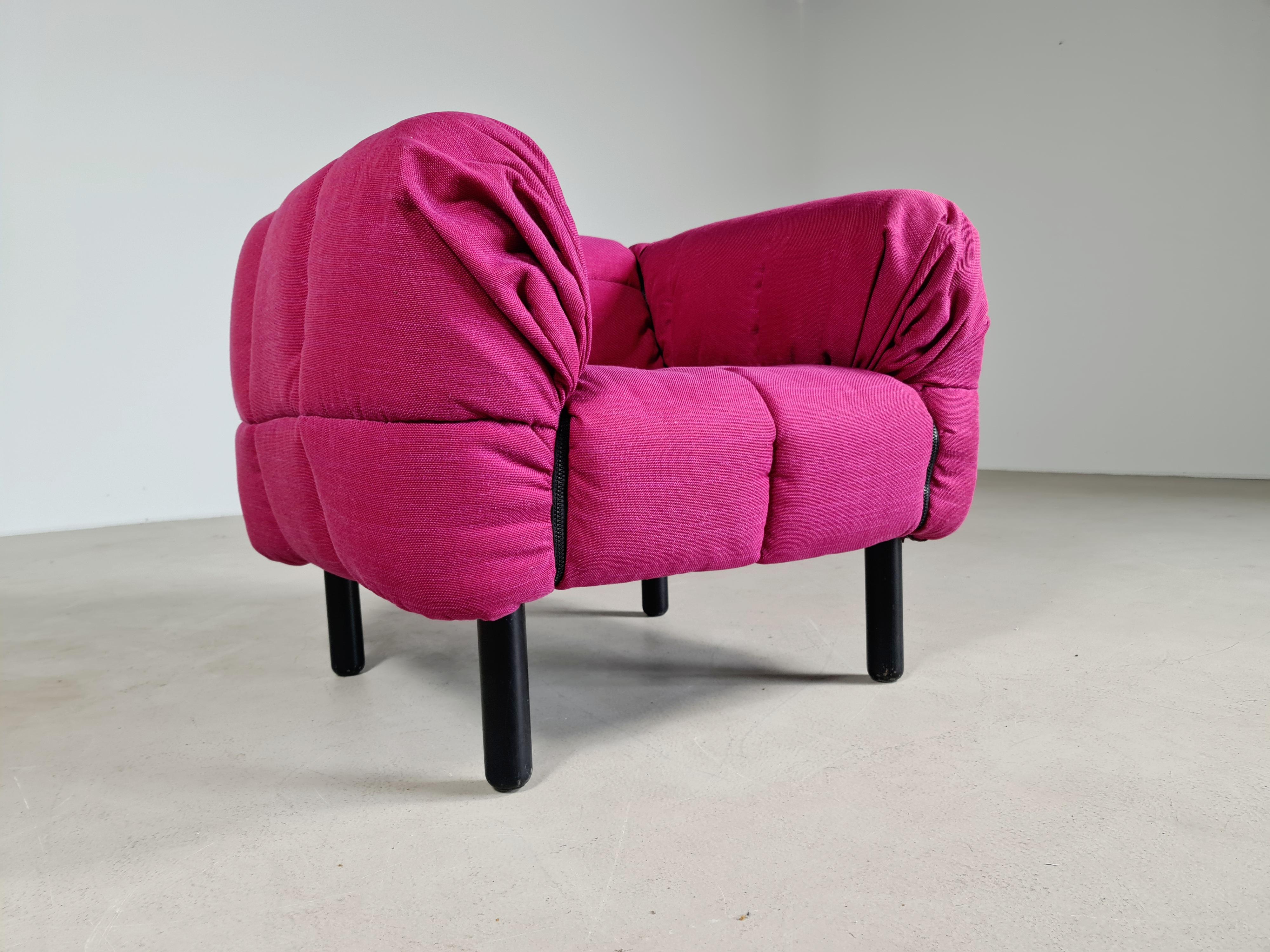 Mid-Century Modern Strips Pecorelle Chair by Cini Boeri for Arflex, 1960s