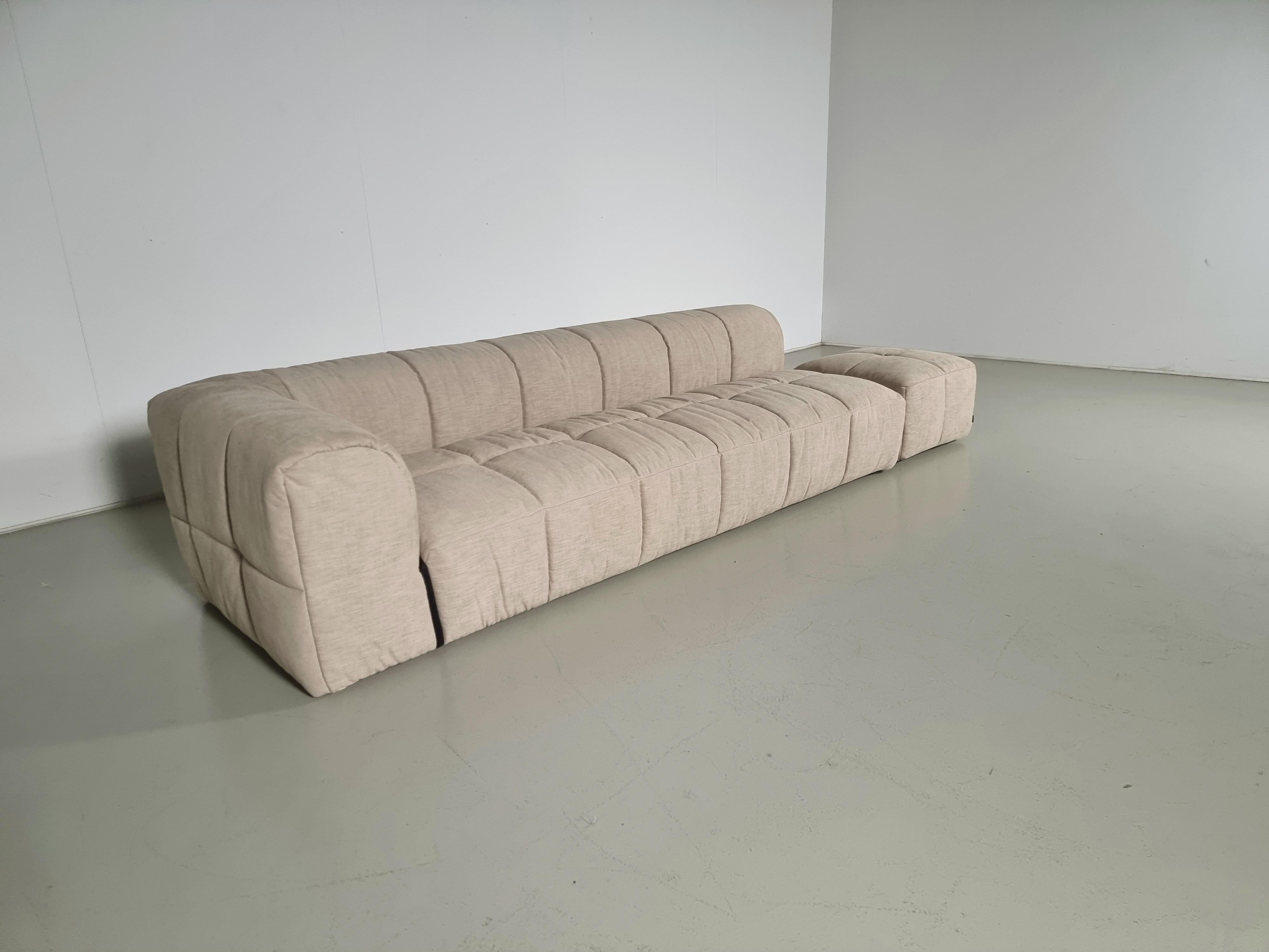 Streifen-Sofa von Cini Boeri für Arflex, 1970er Jahre im Angebot 3