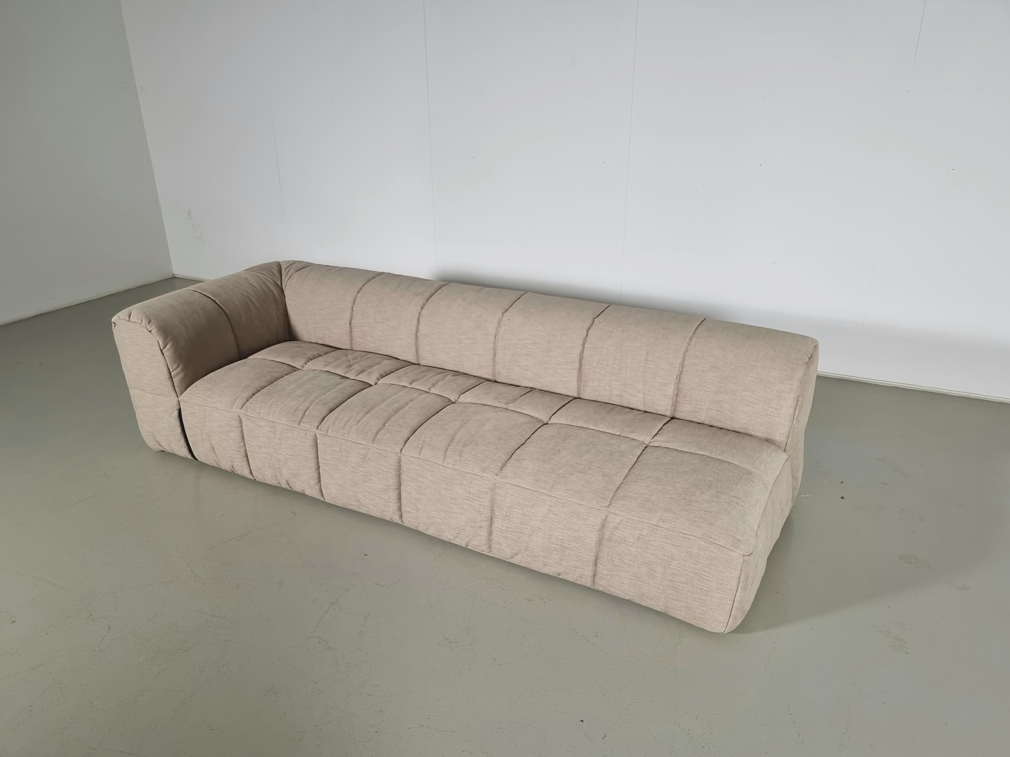 Streifen-Sofa von Cini Boeri für Arflex, 1970er Jahre (Ende des 20. Jahrhunderts) im Angebot