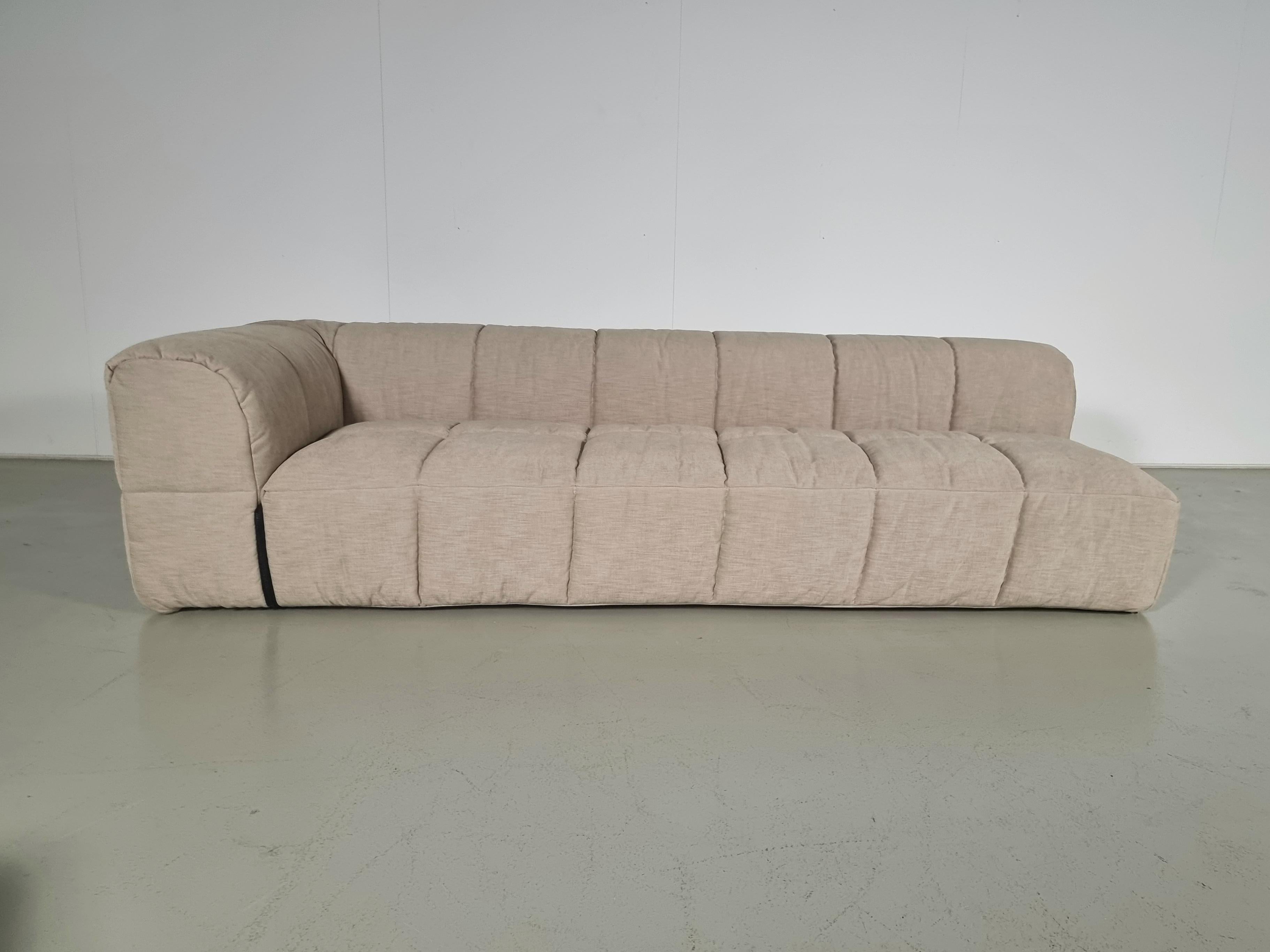 Cotton Strips Sofa by Cini Boeri for Arflex, 1970s
