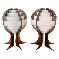 Strips Table Lamps by Preben Jacobsen & Flemming Brylle for Quality System