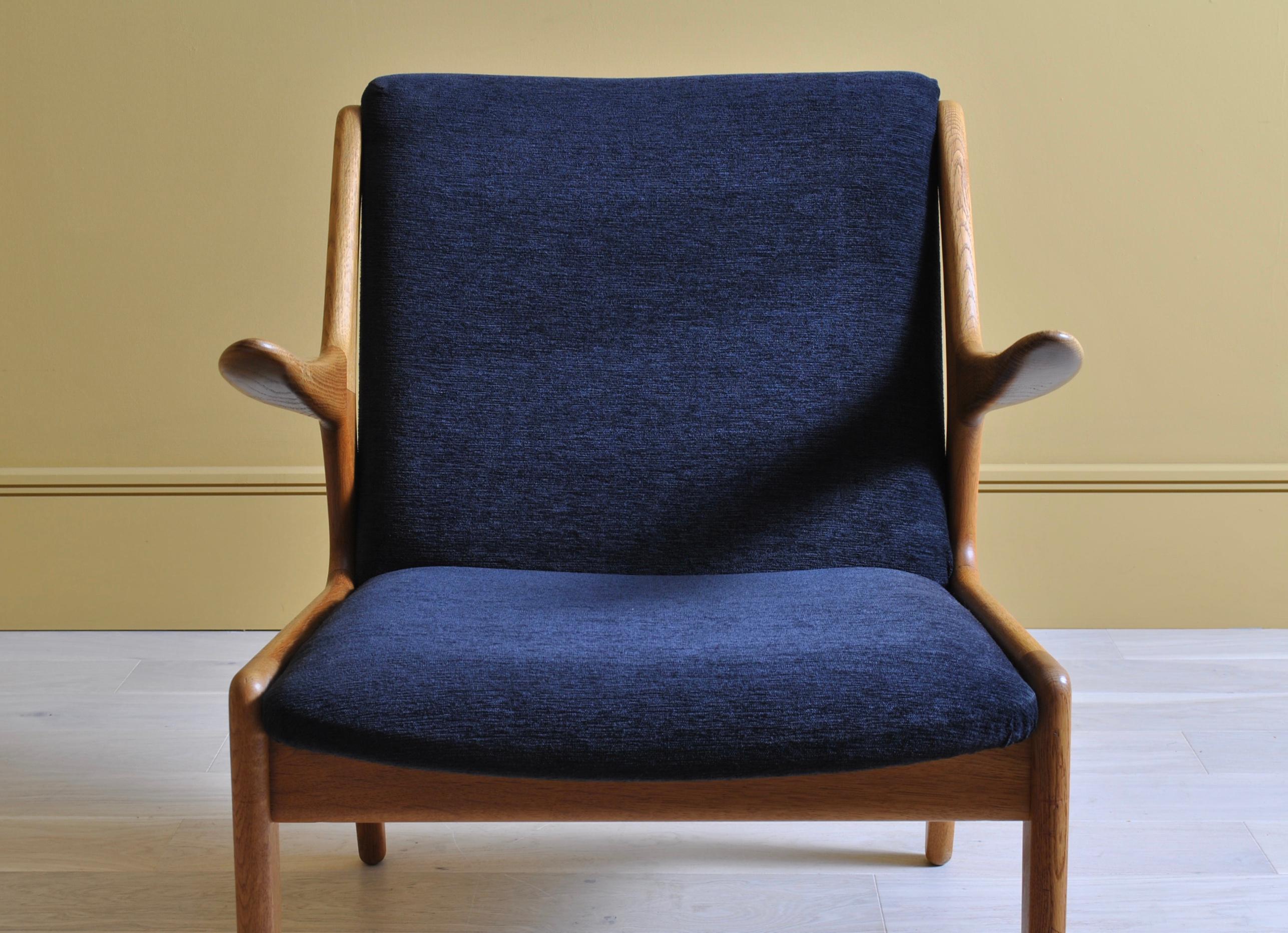 Danish Strit Lounge Chair by Kurt Ostervig, 1955