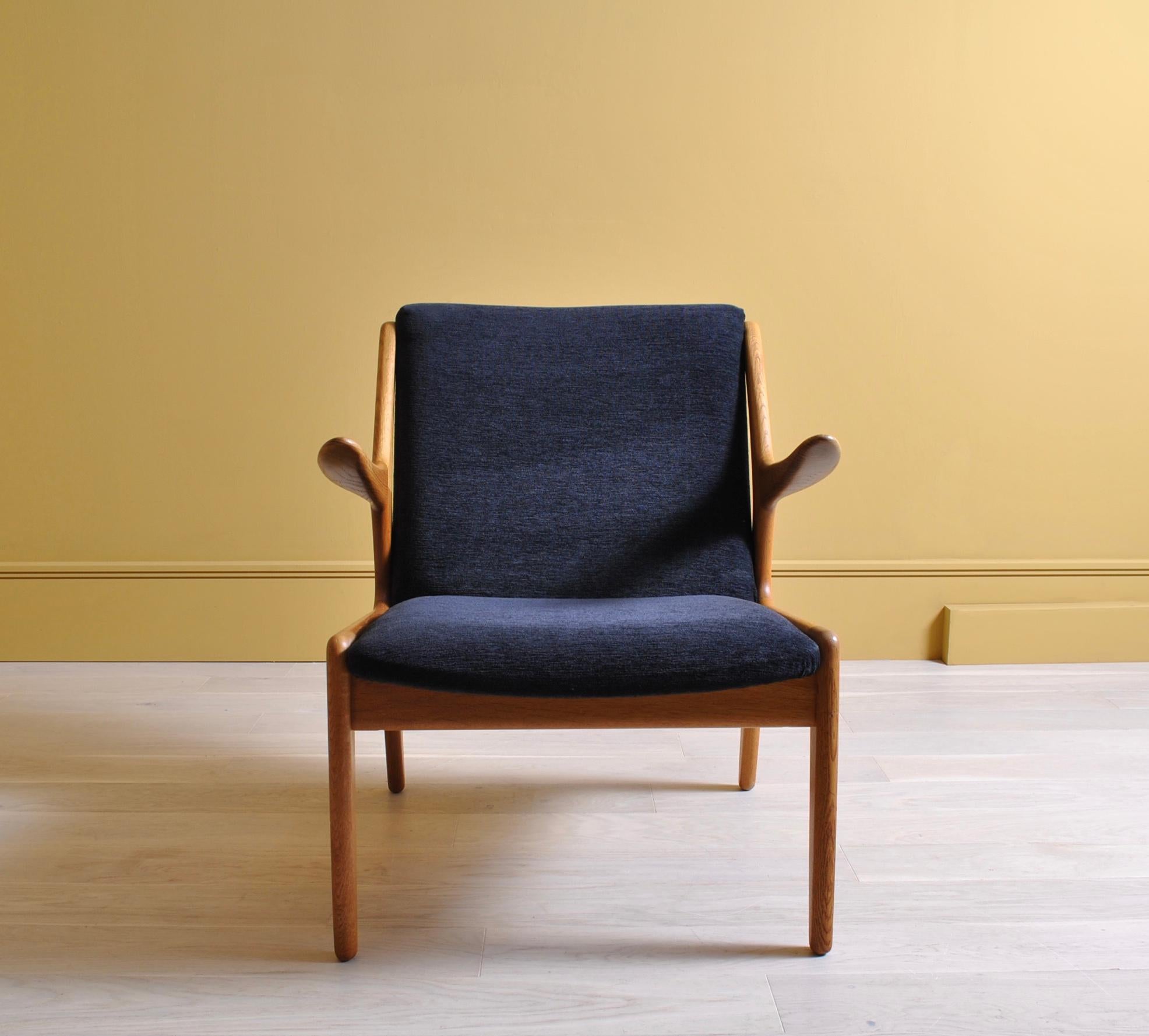 Oak Strit Lounge Chair by Kurt Ostervig, 1955