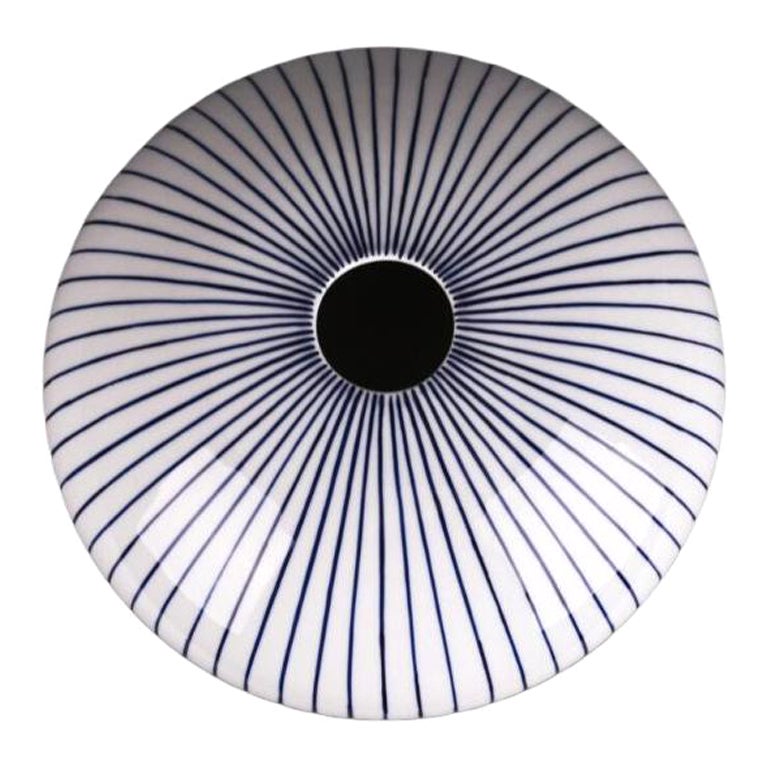 Stroke Porcelain Vase 27 by WL Ceramics For Sale