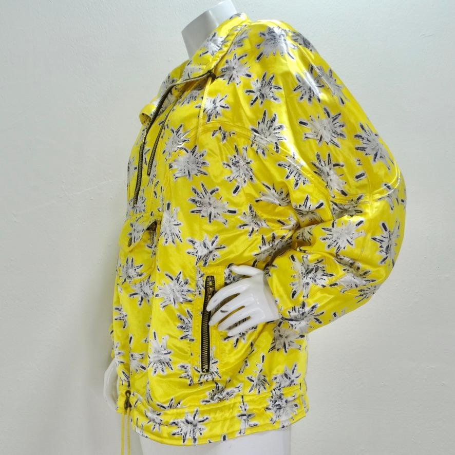 Strolz Ski Yellow Windbreaker 1