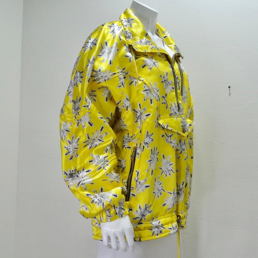 Strolz Ski Yellow Windbreaker 4