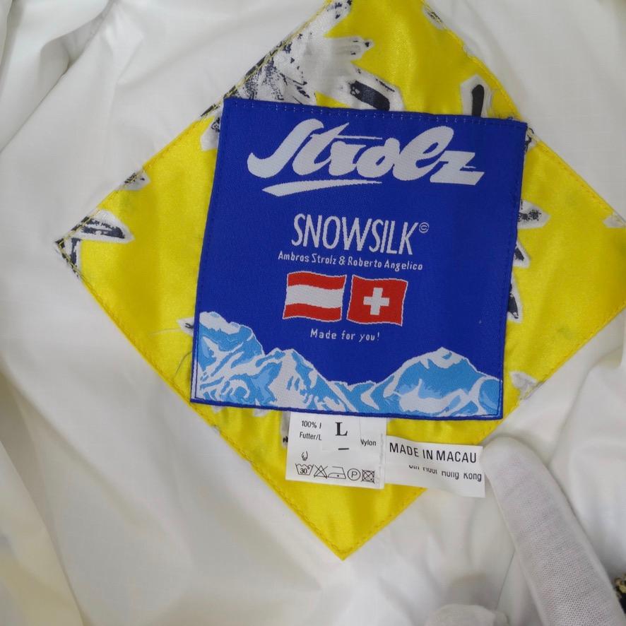 Strolz Ski Yellow Windbreaker 5
