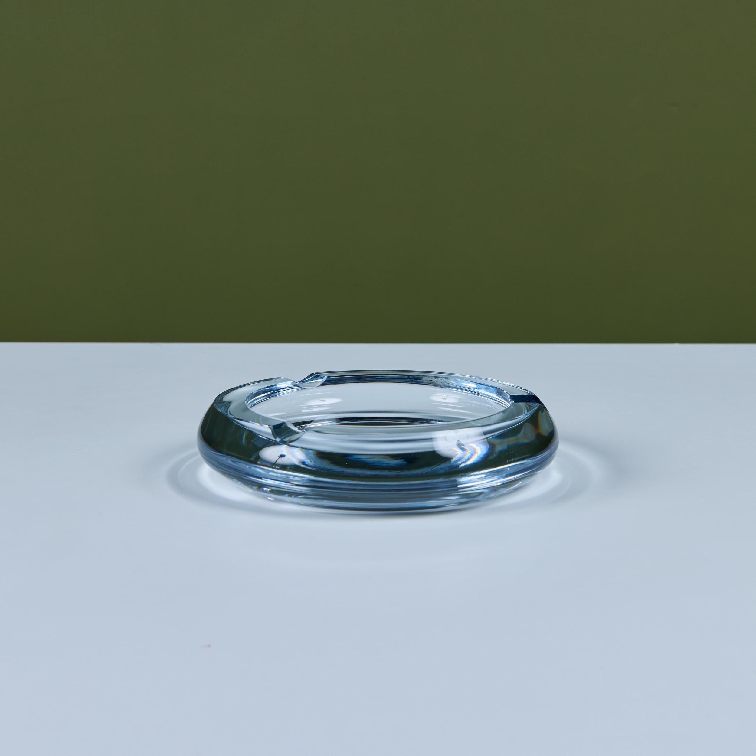 Strömbergshyttan Glass Ashtray For Sale 5