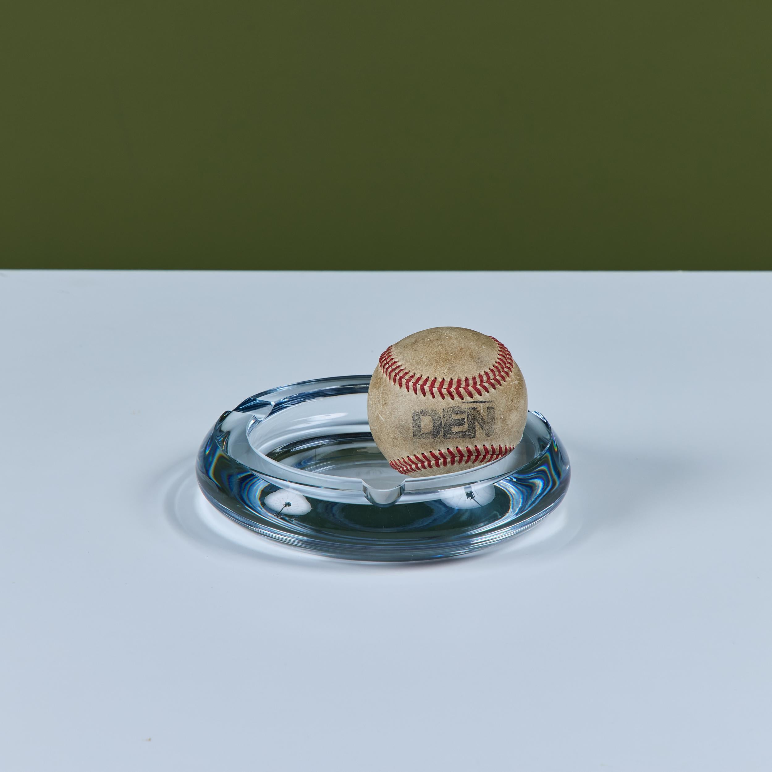 Mid-Century Modern Strömbergshyttan Glass Ashtray For Sale