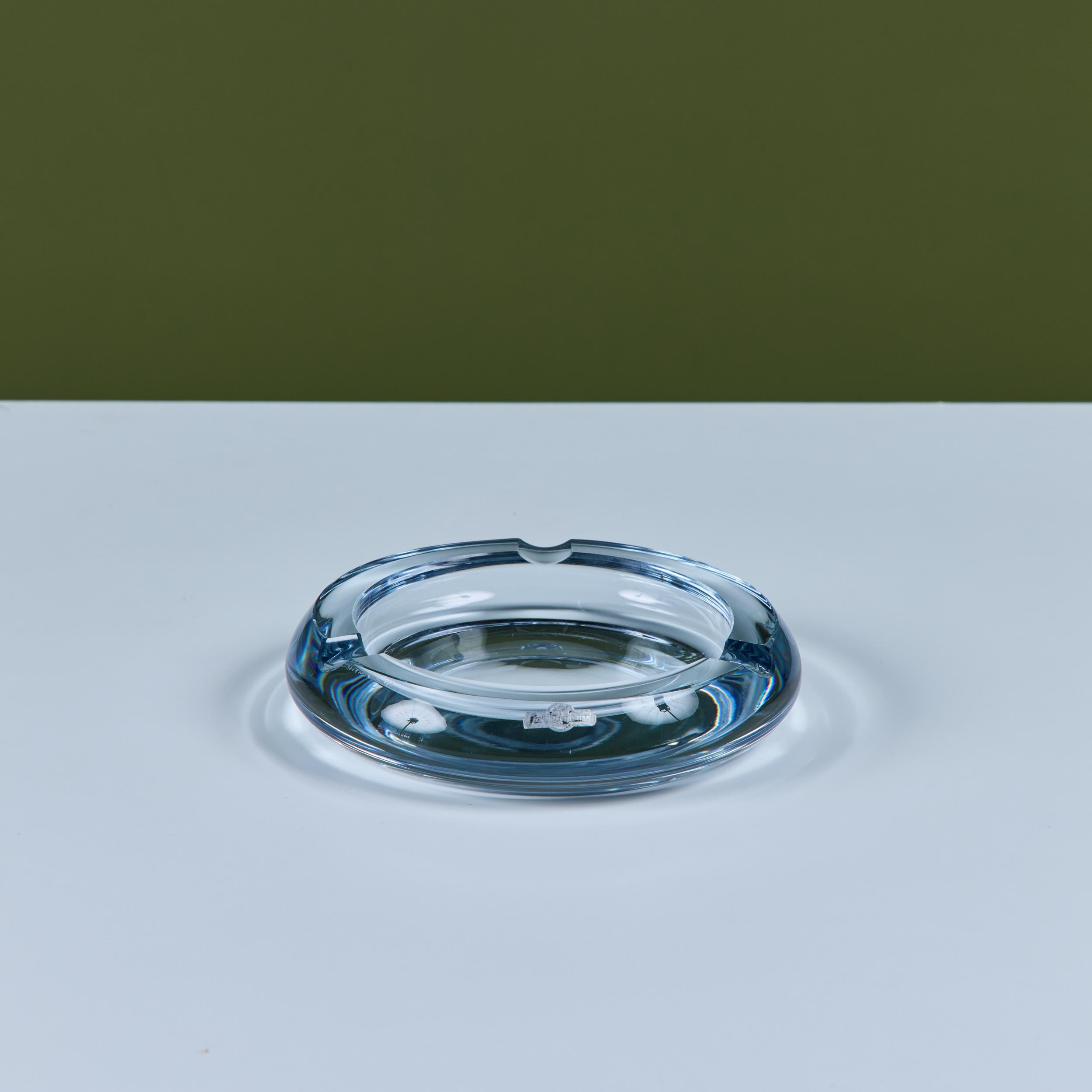 Strömbergshyttan Glass Ashtray For Sale 1