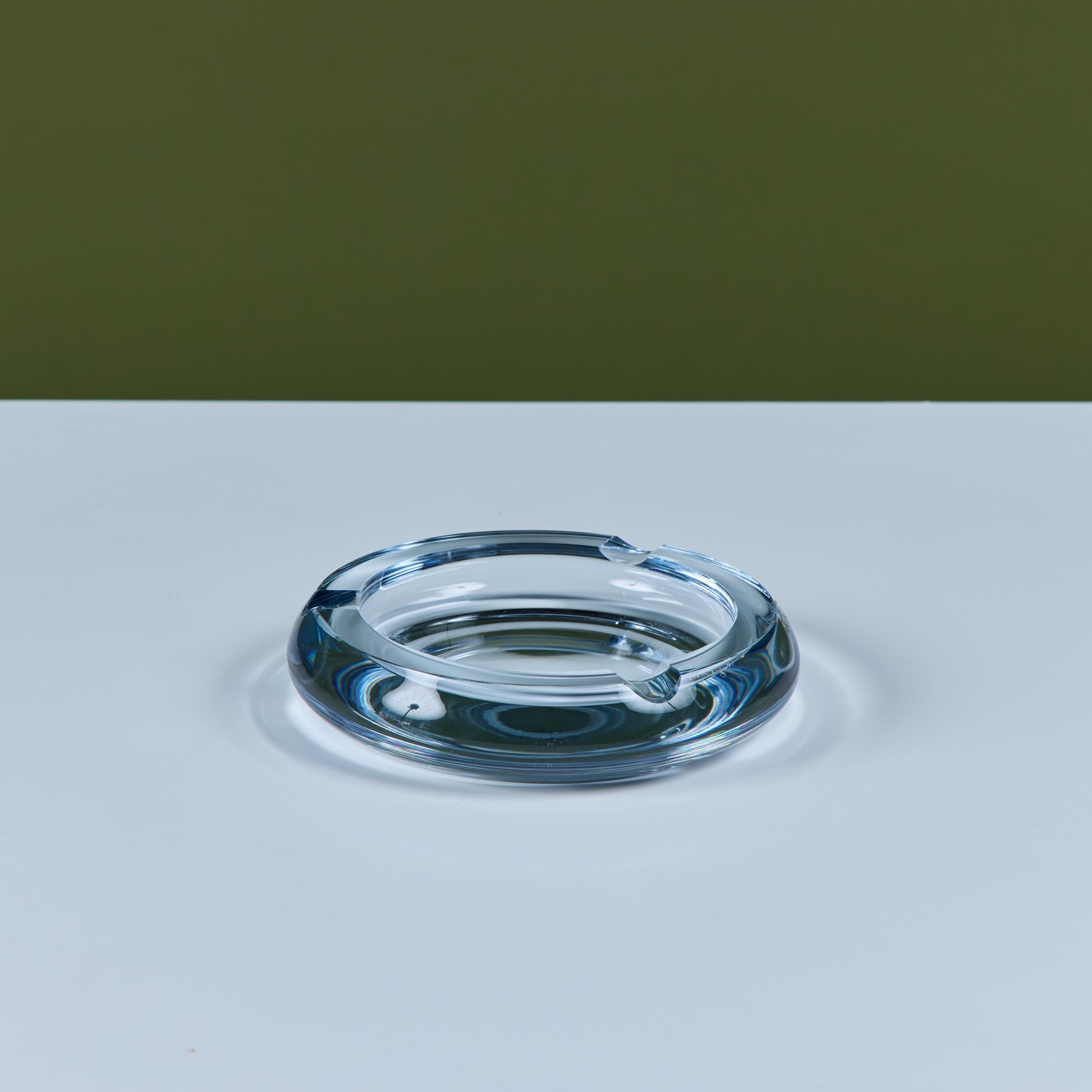 Strömbergshyttan Glass Ashtray For Sale 2