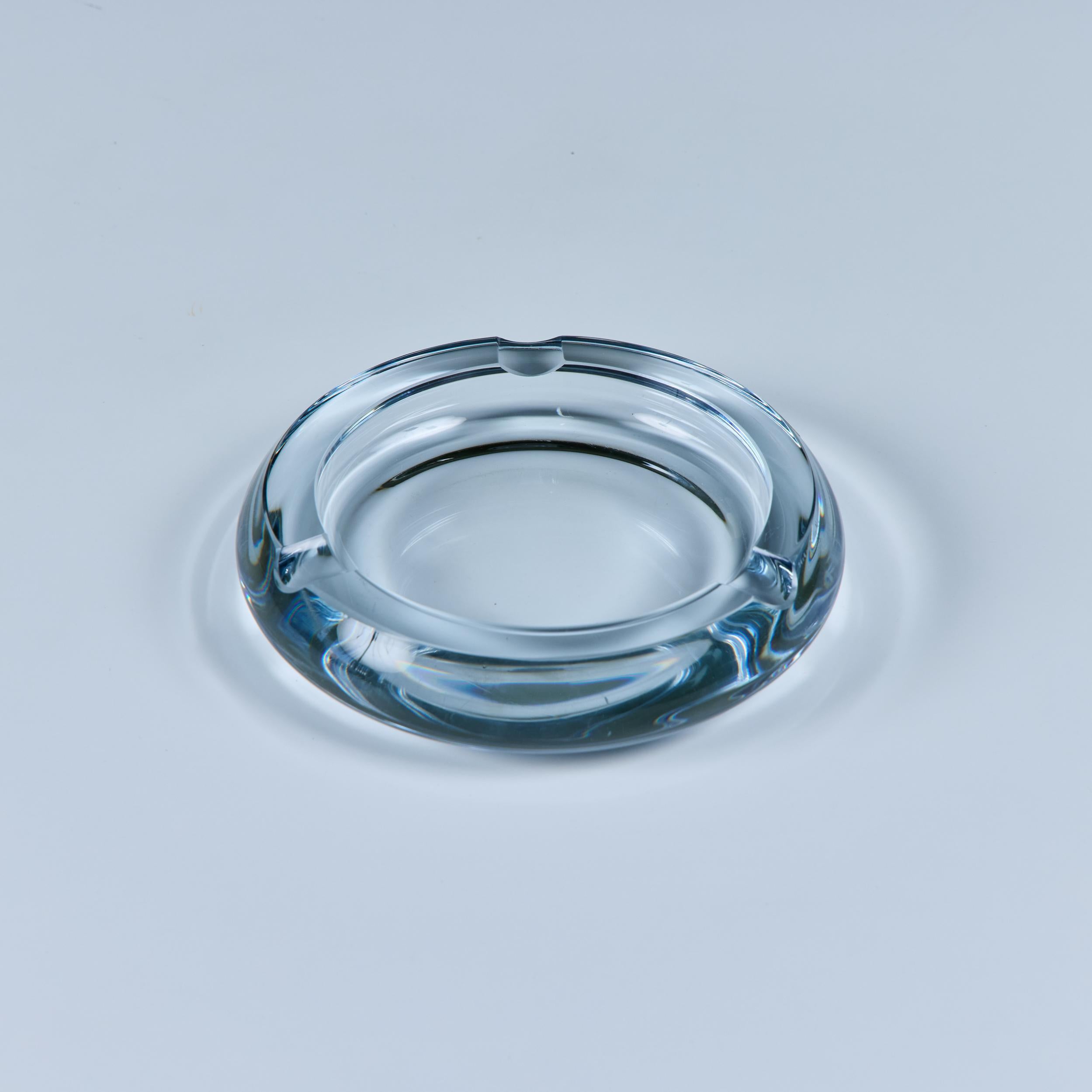 Strömbergshyttan Glass Ashtray For Sale 3