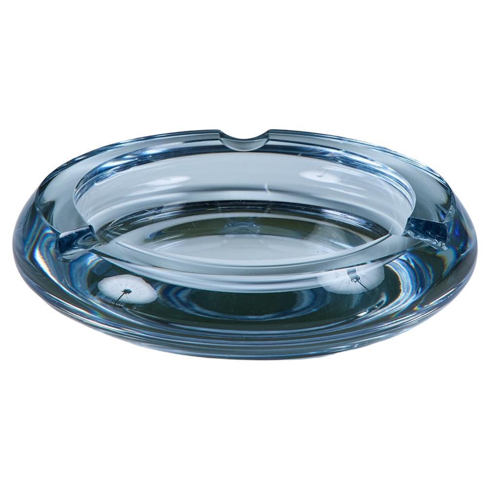Strömbergshyttan Glass Ashtray For Sale