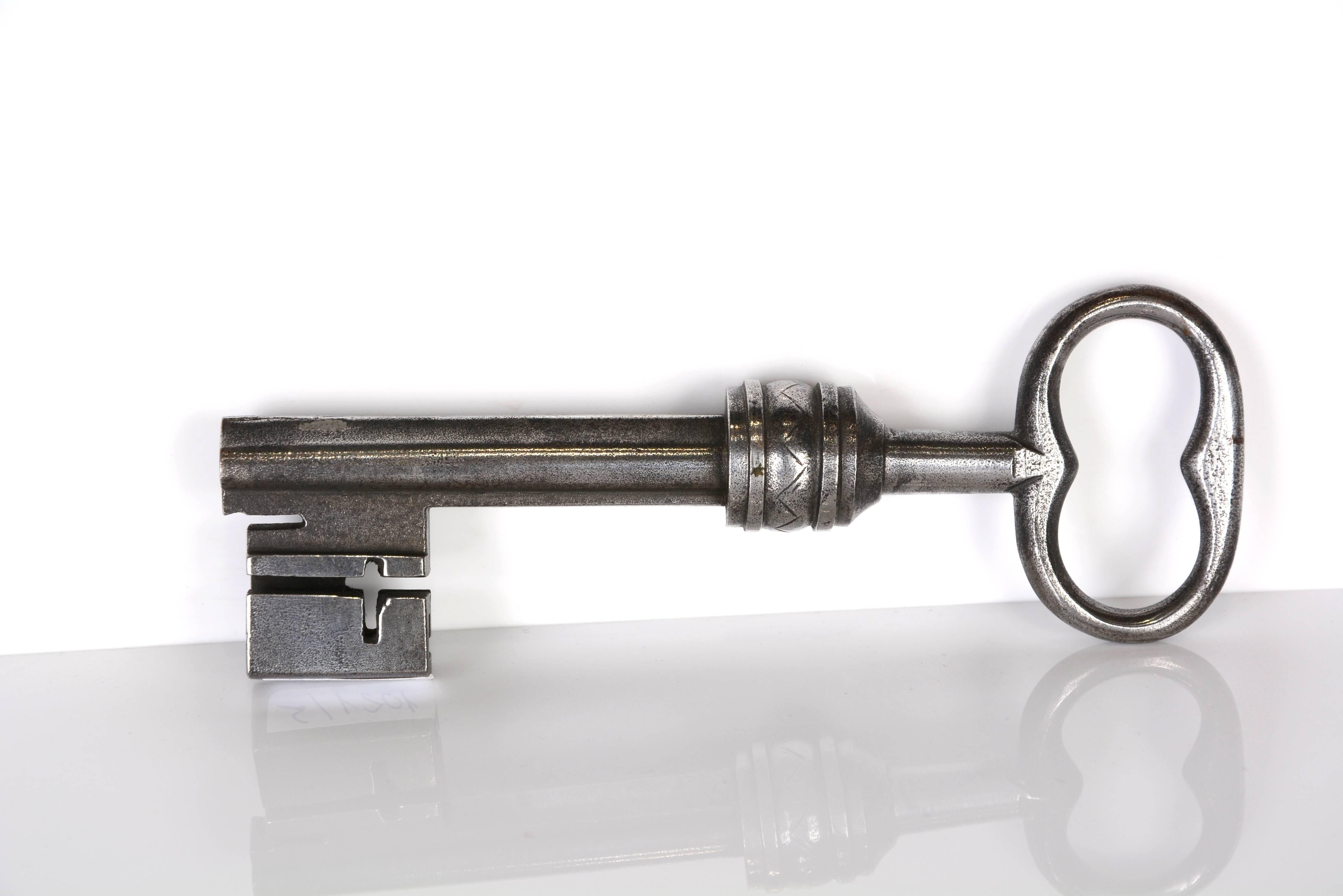 Paar Schlüssel mit starker Schachtel, 17. Jahrhundert (Barock)
