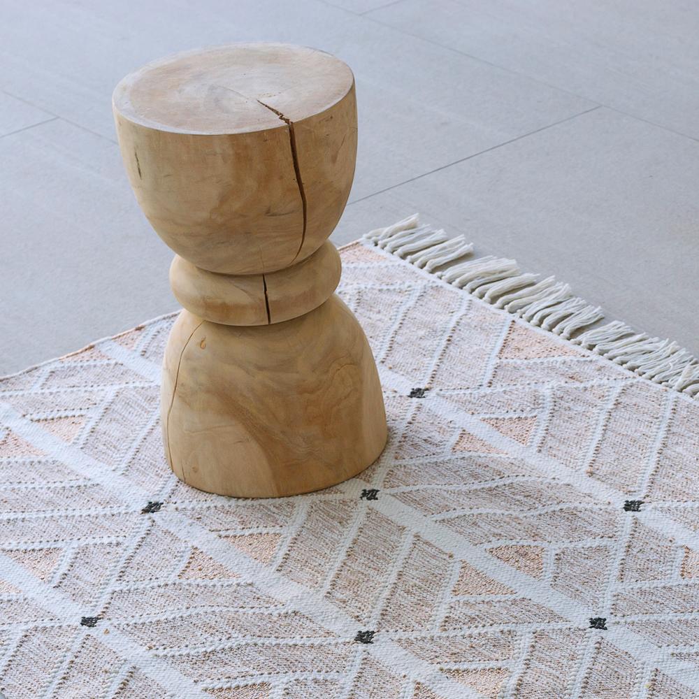 Starker, aber weicher, anpassbarer Läufer in Sand, X-groß (Art déco) im Angebot