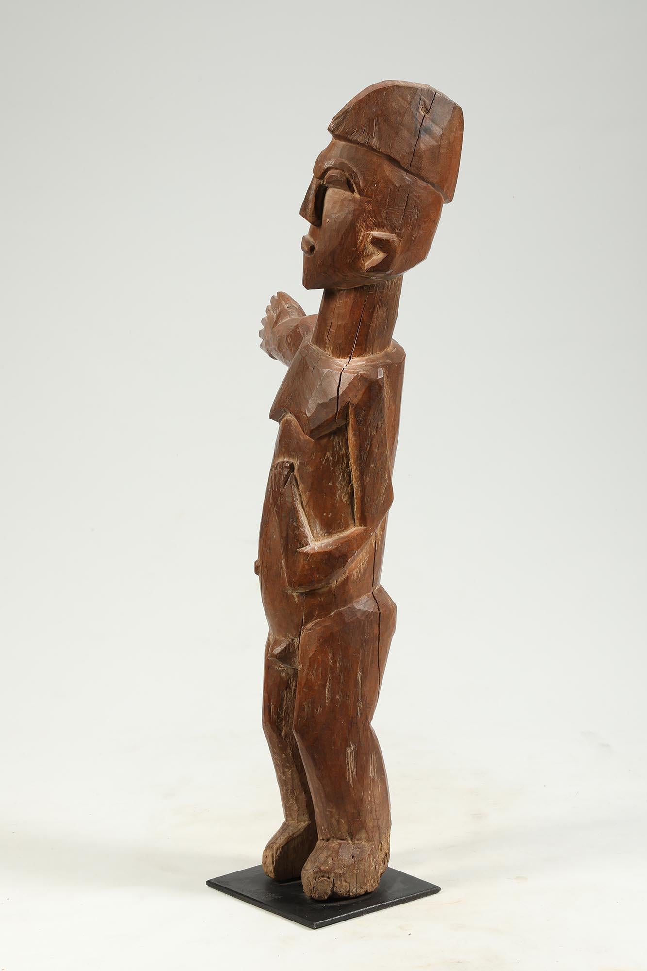 Ghanéen Figure debout cubiste au début du 20e siècle, Ghana, Afrique en vente