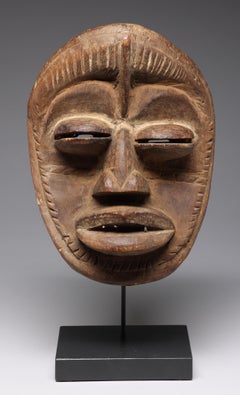 Strong Dan Guere We Mask Coffee Bean Eyes Ivory Coast Africa