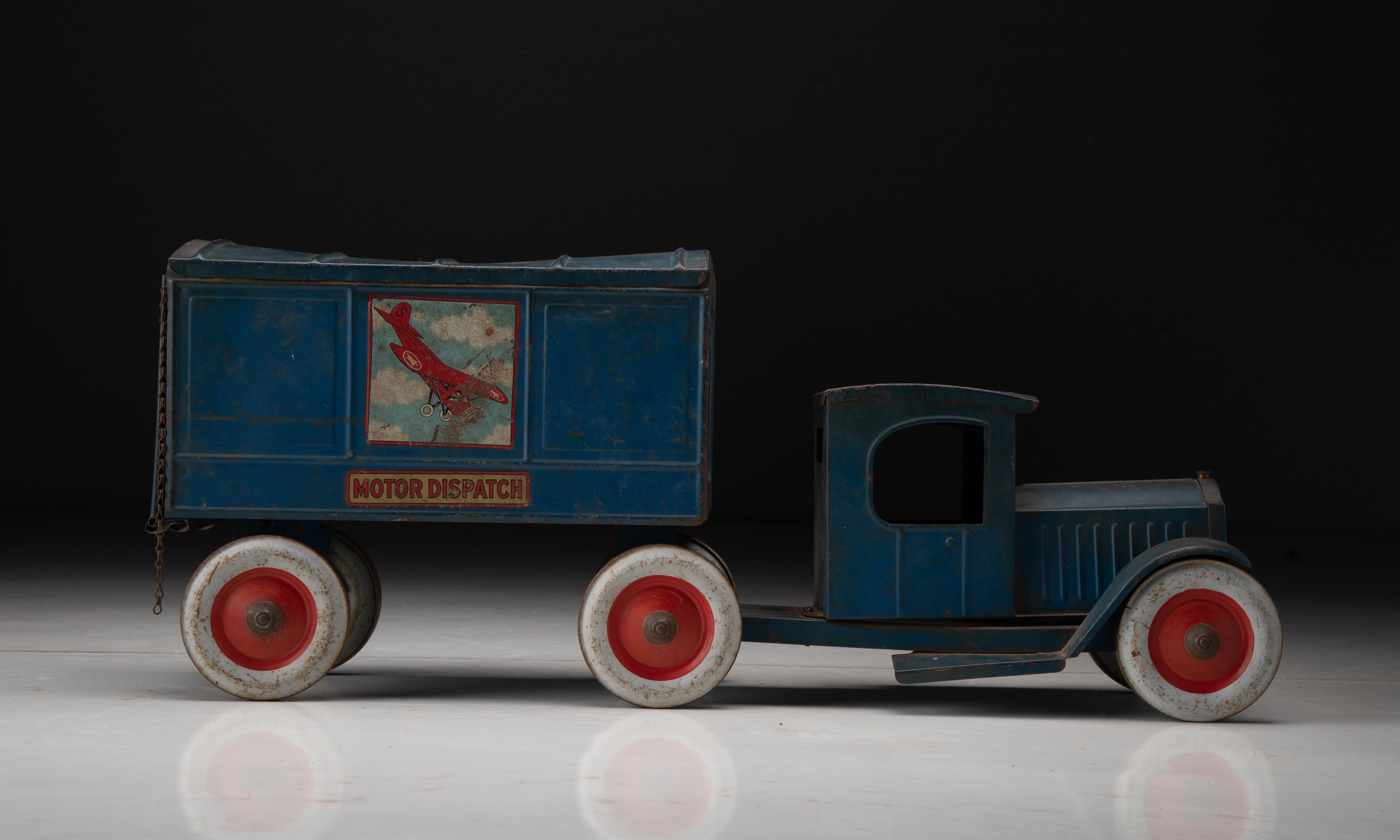 structo transport toy truck